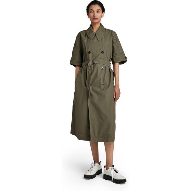 G-STAR Trenchcoat Damen High Trench Kleid Dresses (1-tlg) Größe : M günstig online kaufen