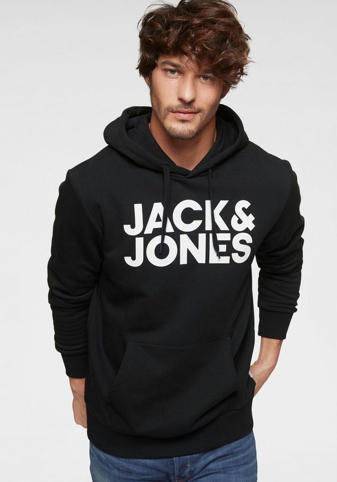 Jack & Jones Kapuzensweatshirt JJECORP LOGO SWEAT HOOD NOOS mit Logo Print günstig online kaufen