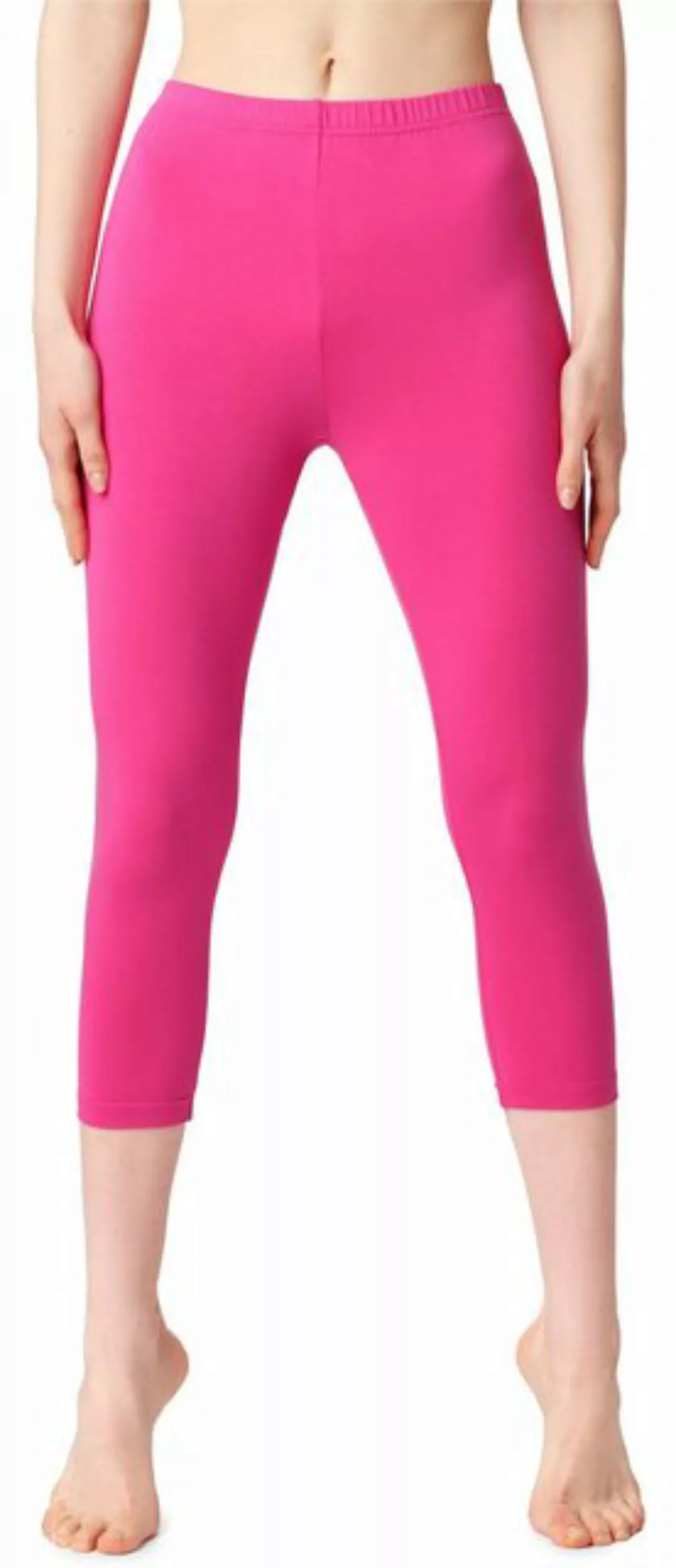 Bellivalini Leggings Damen 3/4 Capri Leggings aus Baumwolle BLV50-199 (1-tl günstig online kaufen