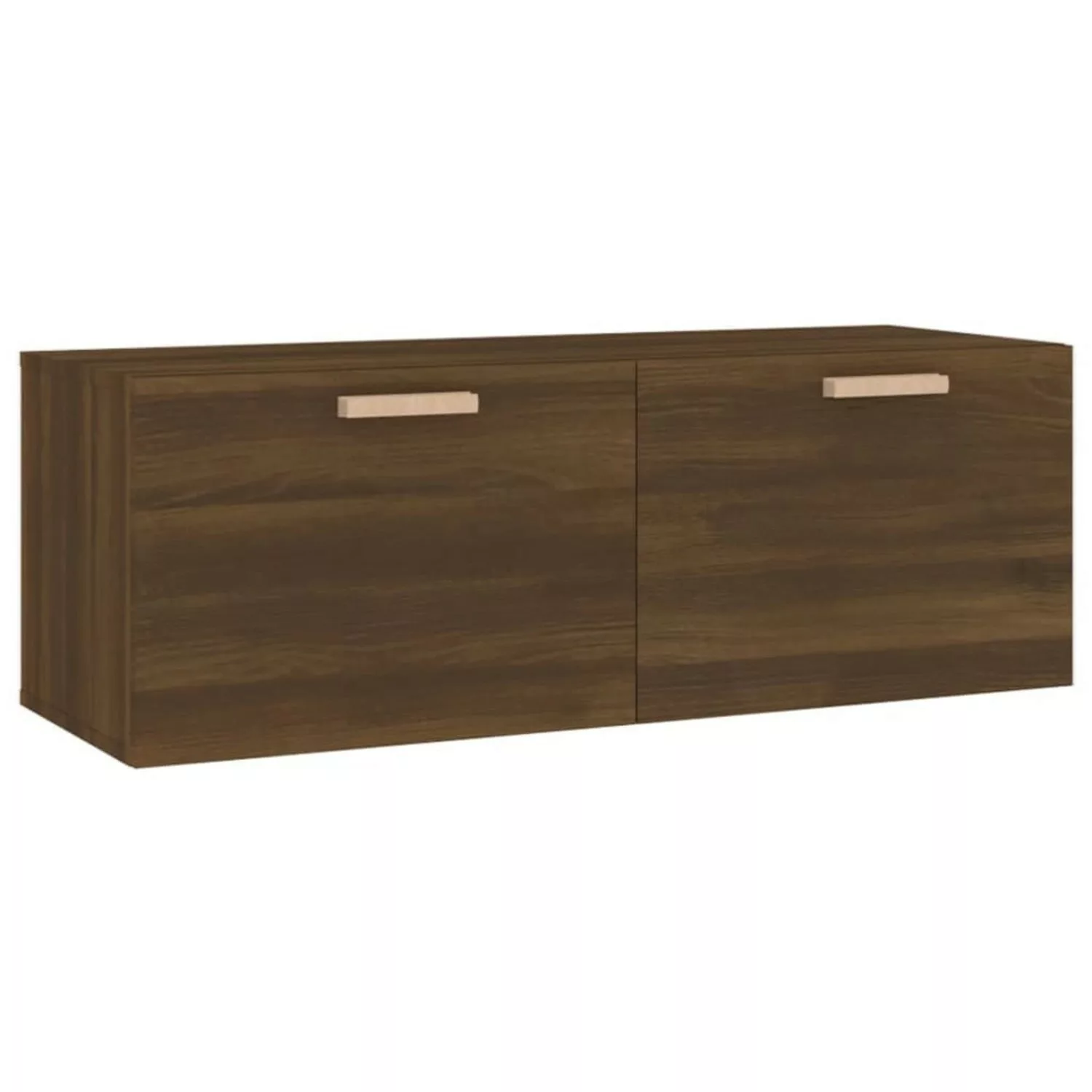 vidaXL Hängeschrank Wandschrank Braun Eichen-Optik 100x36,5x35 günstig online kaufen
