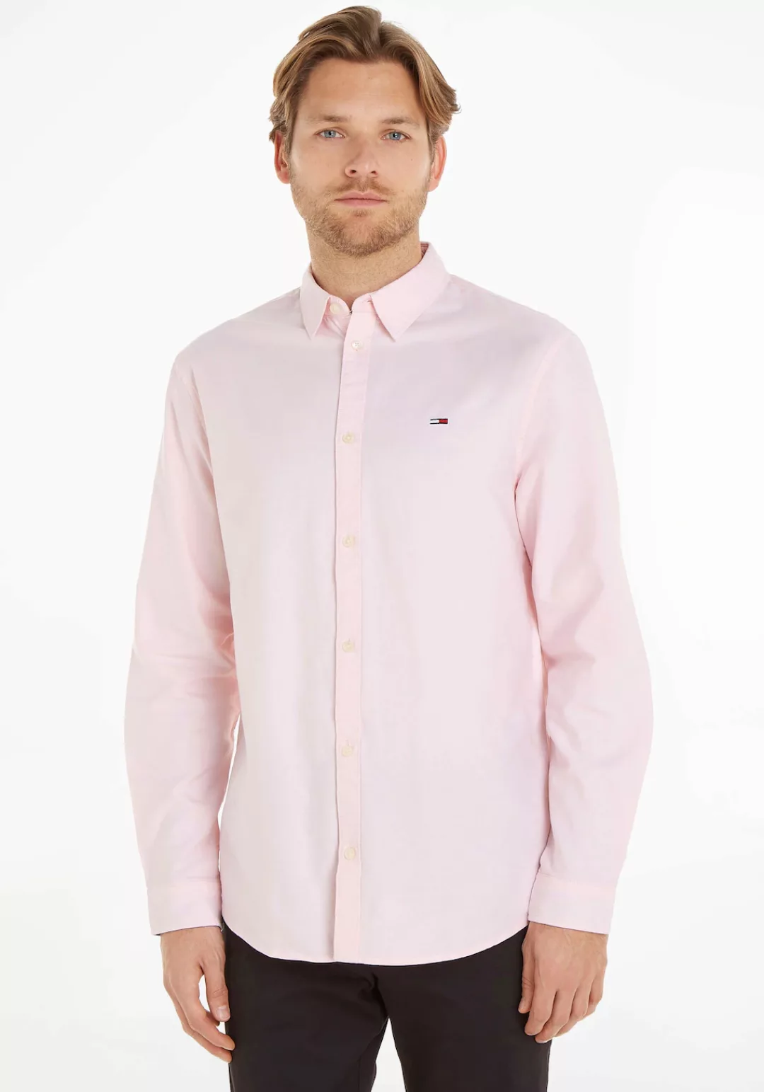 Tommy Jeans Langarmhemd "TJM CLASSIC OXFORD SHIRT", mit Knopfleiste günstig online kaufen