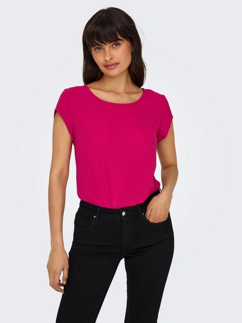 ONLY Kurzarmbluse ONLVIC S/S SOLID TOP NOOS PTM günstig online kaufen