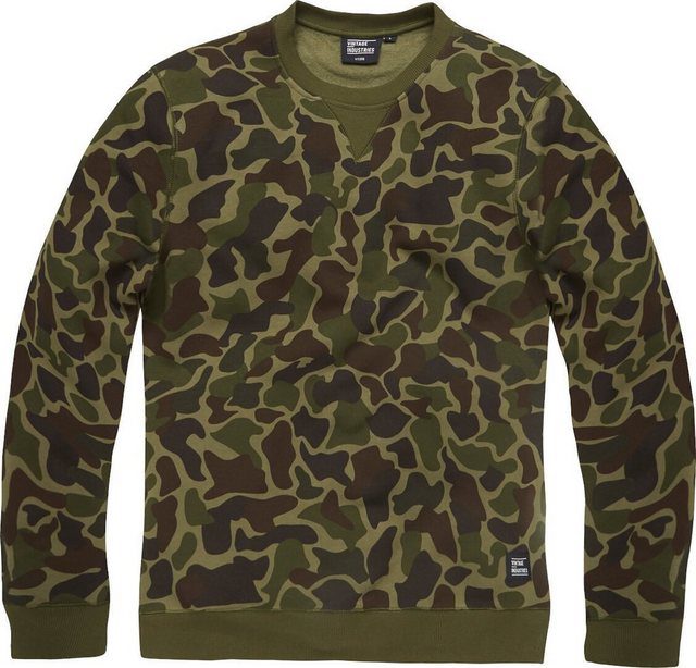 Vintage Industries Funktionshemd Camo Greeley Sweatshirt günstig online kaufen