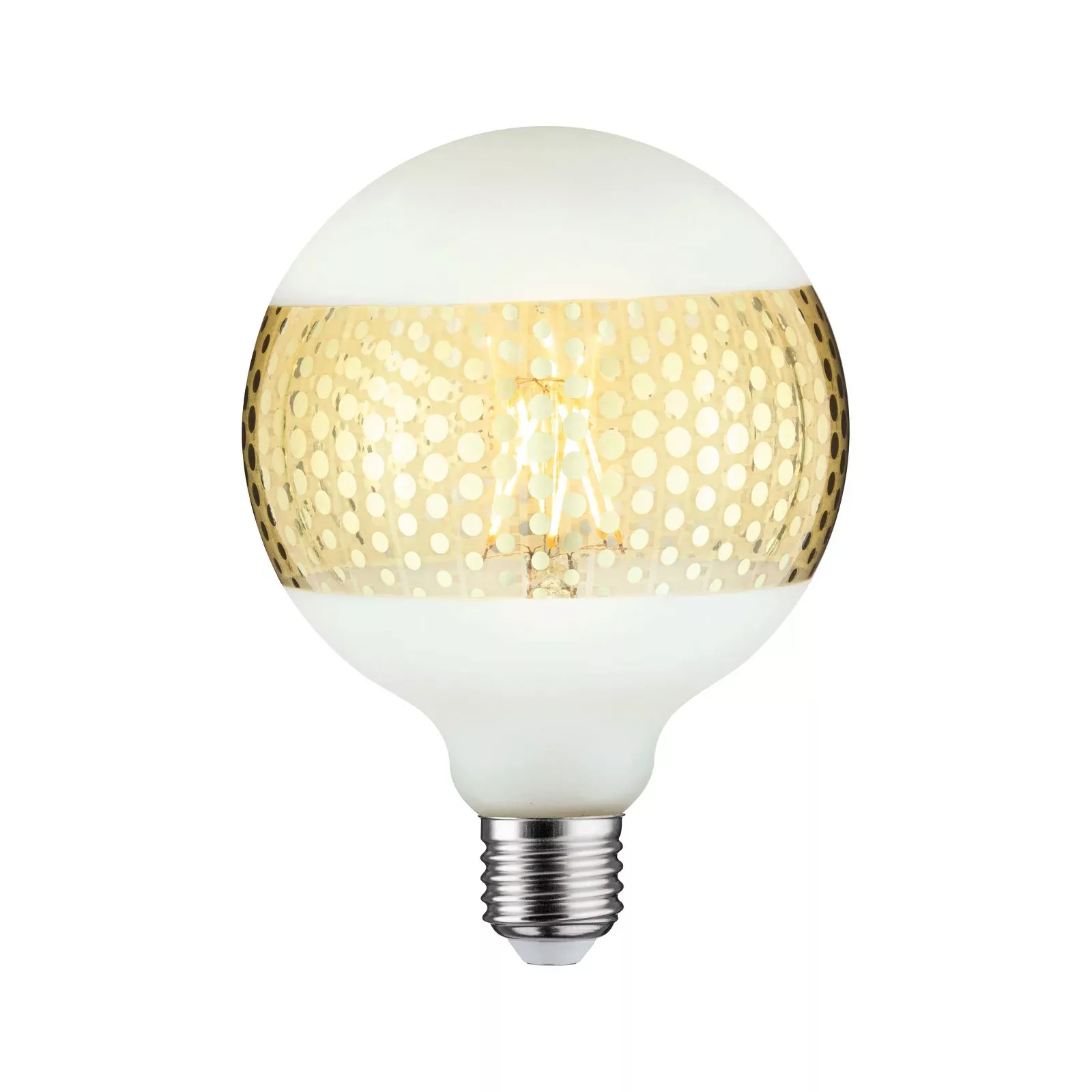 Paulmann E27 LED-Globe 4,5W Ringspiegel Gold Punkt günstig online kaufen