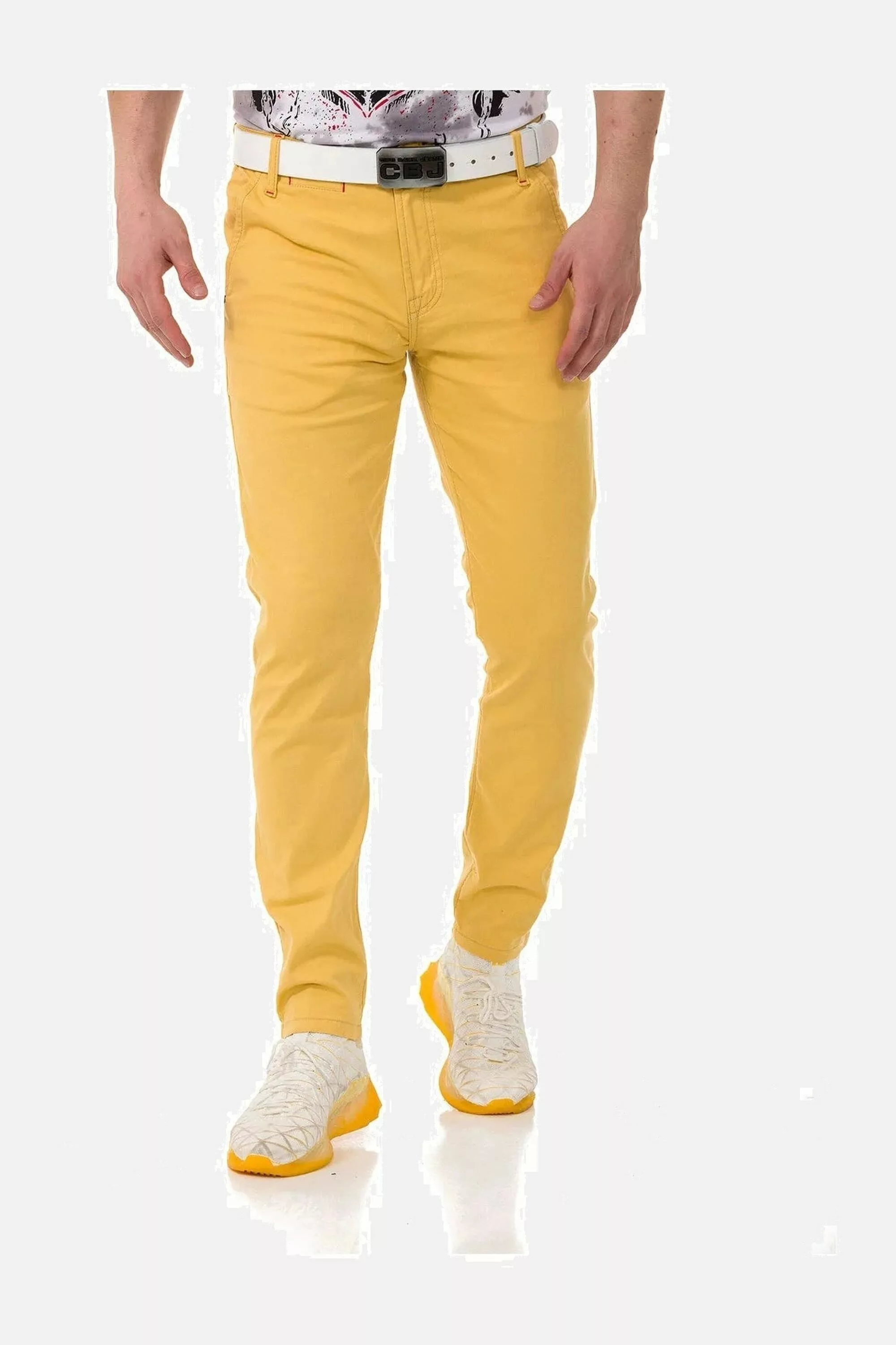 Cipo & Baxx Stoffhose "Hose", im modischen Slim Fit-Schnitt, CD842 günstig online kaufen