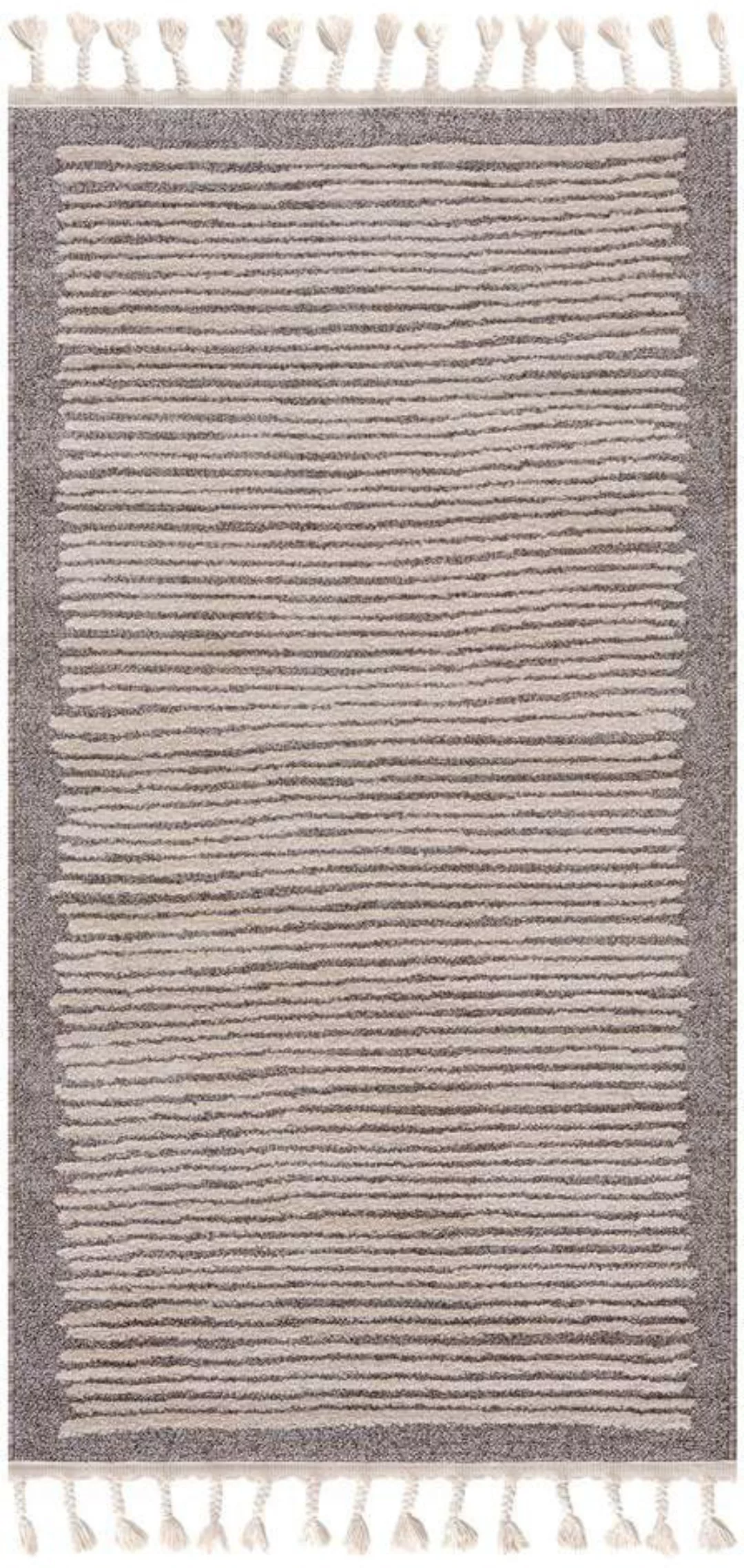 Carpet City Teppich »Art 2231«, rund, Kurzflor, Streifen-Muster, ideal für günstig online kaufen