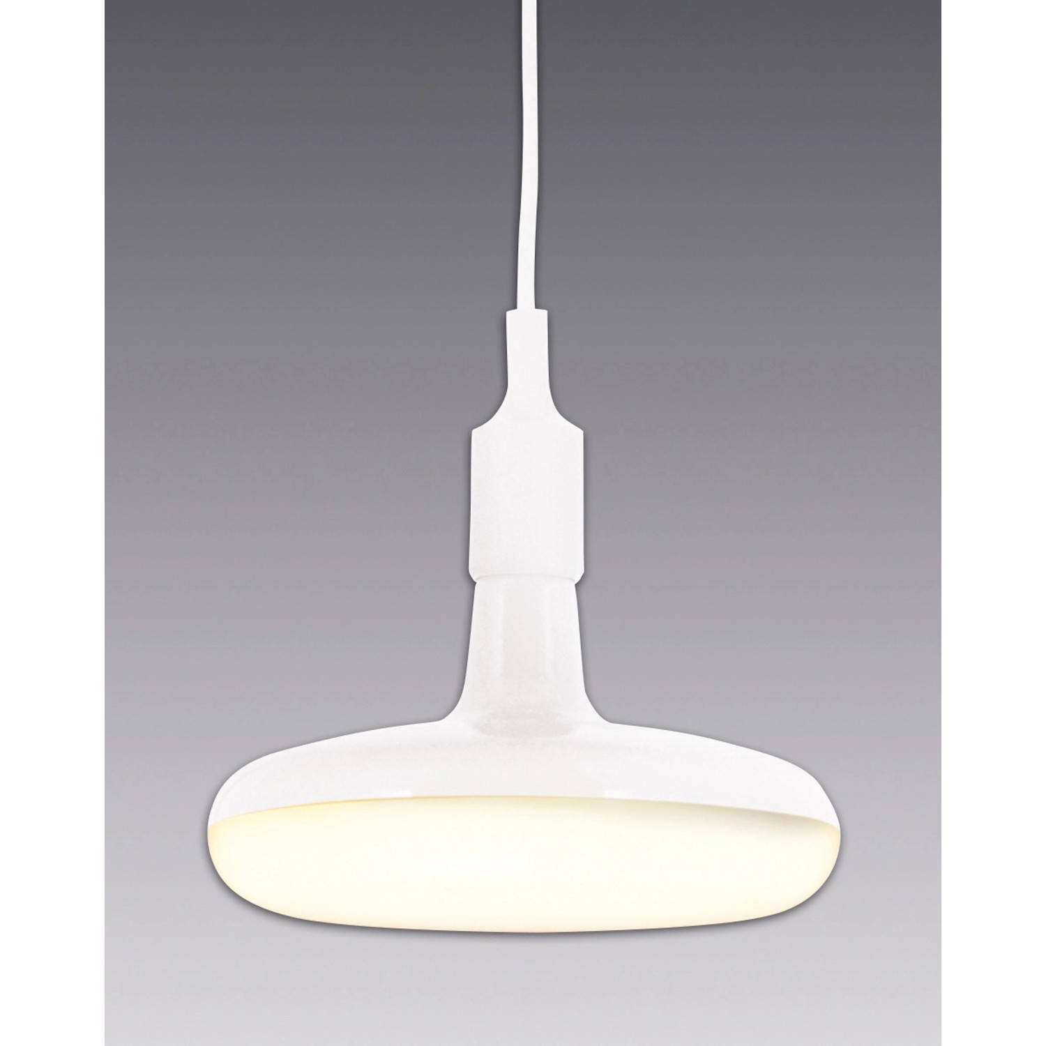 Näve Pendel inkl. LED-Tellerlampe Ufo Weiß günstig online kaufen