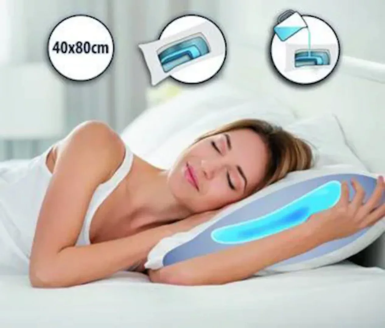 Jekatex Wasserkissen »Aqua Dream, Kissen made in EU«, (1 tlg.) günstig online kaufen