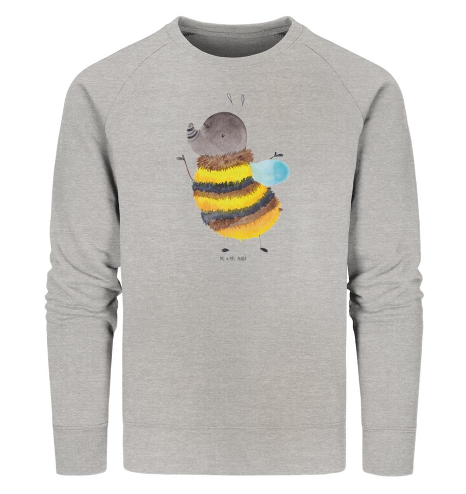 Mr. & Mrs. Panda Longpullover Größe S Hummel flauschig - Heather Grey - Ges günstig online kaufen