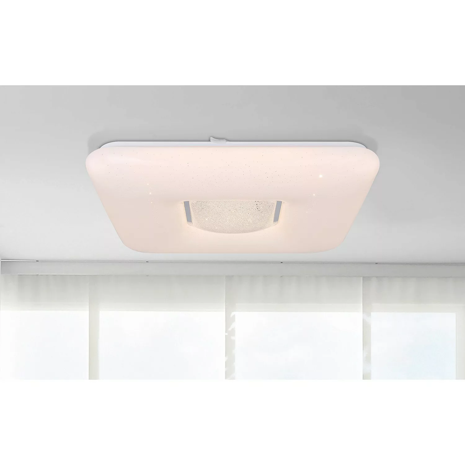 Smart Home - LED Deckenleuchte - weiß - 50 cm - 8 cm - Sconto günstig online kaufen