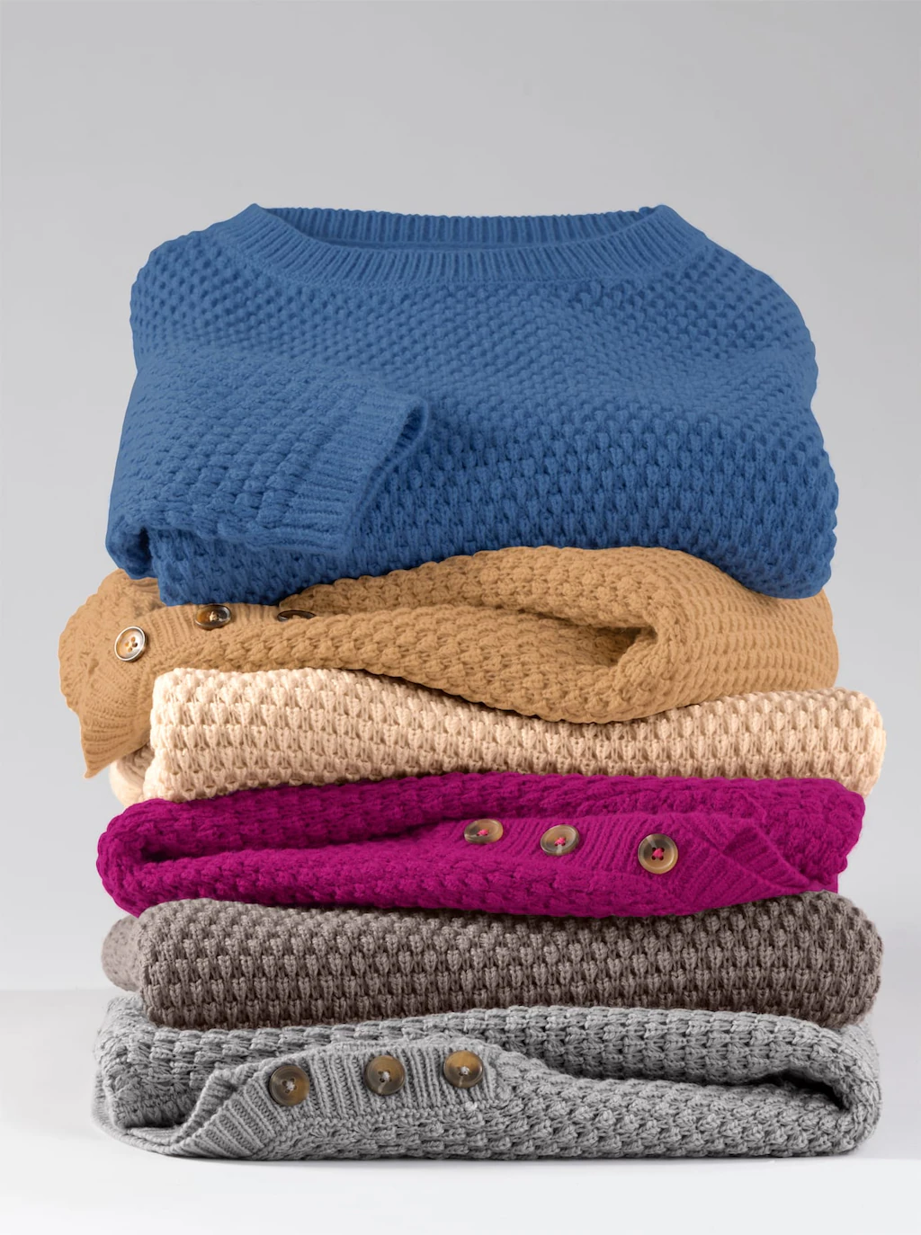 Classic Basics Strickpullover "Langarm-Pullover" günstig online kaufen