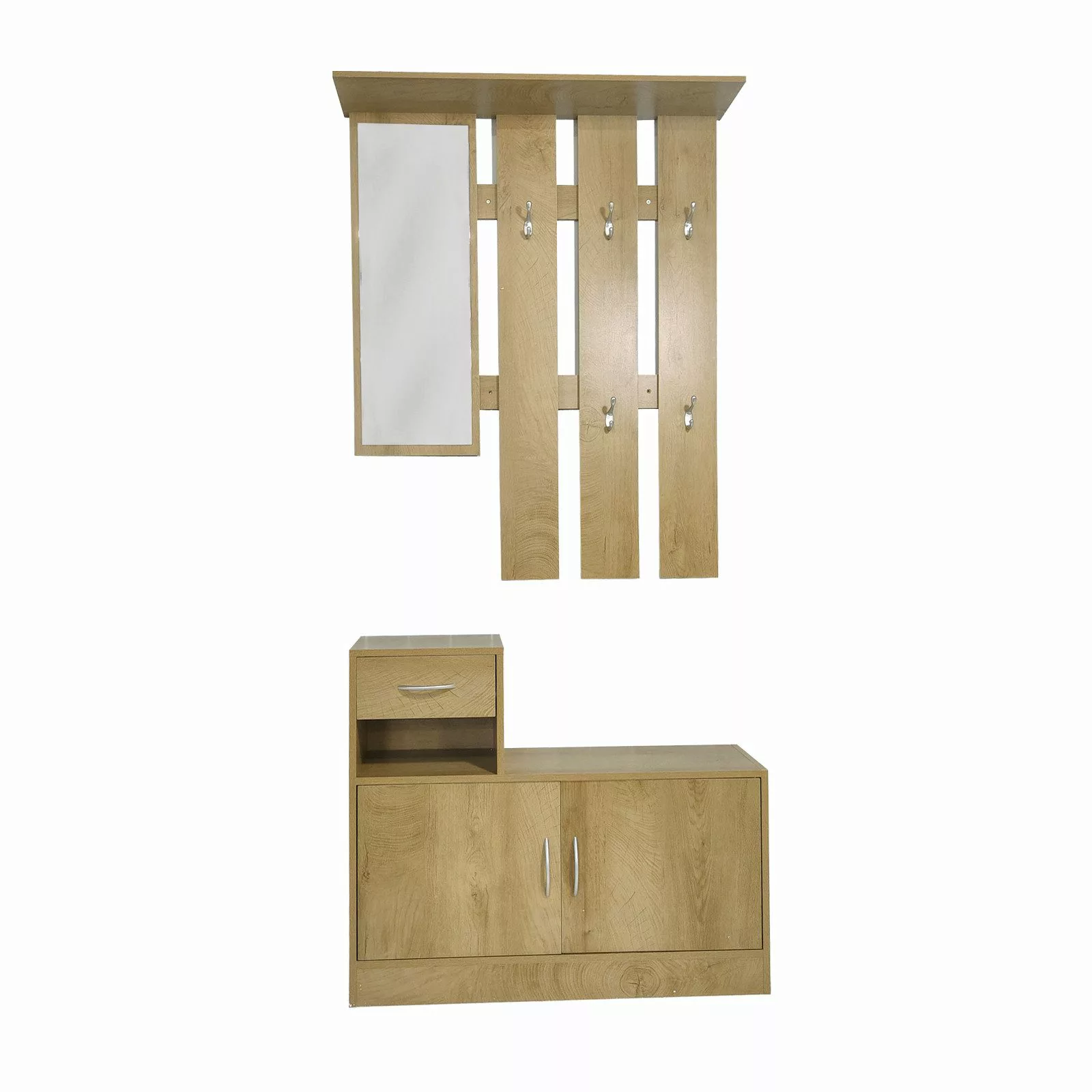 HTI-Line Garderoben-Set Garderobe Thekla, (Set, 2-St., günstig online kaufen