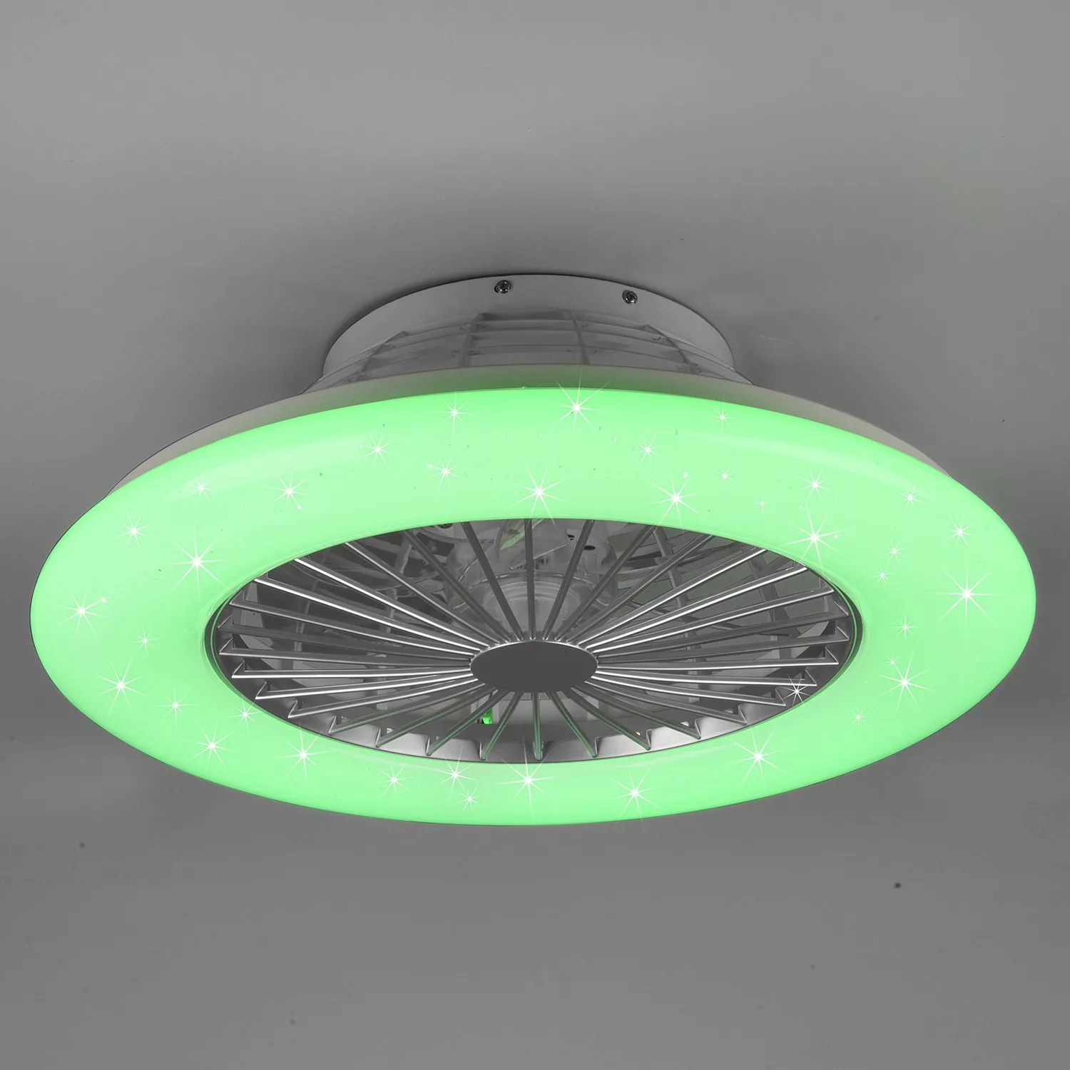 TRIO Leuchten LED Deckenleuchte »Stralsund Deckenventilator«, 1 flammig, Le günstig online kaufen