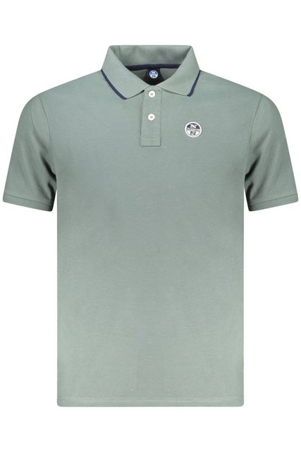 North Sails Poloshirt Herren Kurzarm-Poloshirt in Grün mit günstig online kaufen