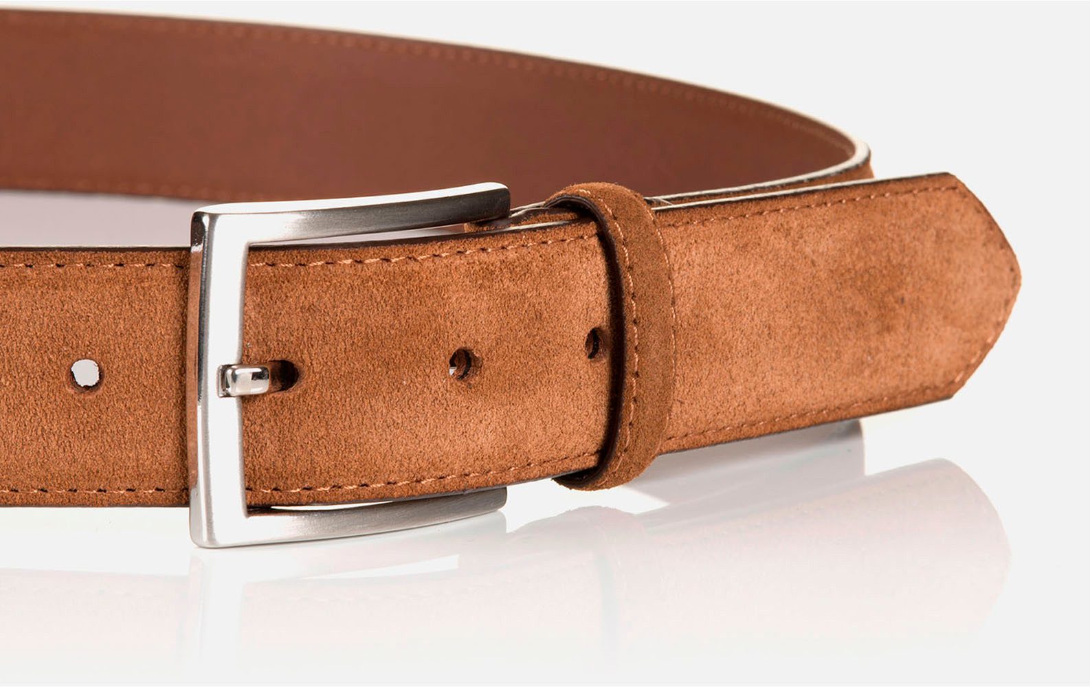 MONTI Ledergürtel 3,5 cm breit, Business-Casual, günstig online kaufen