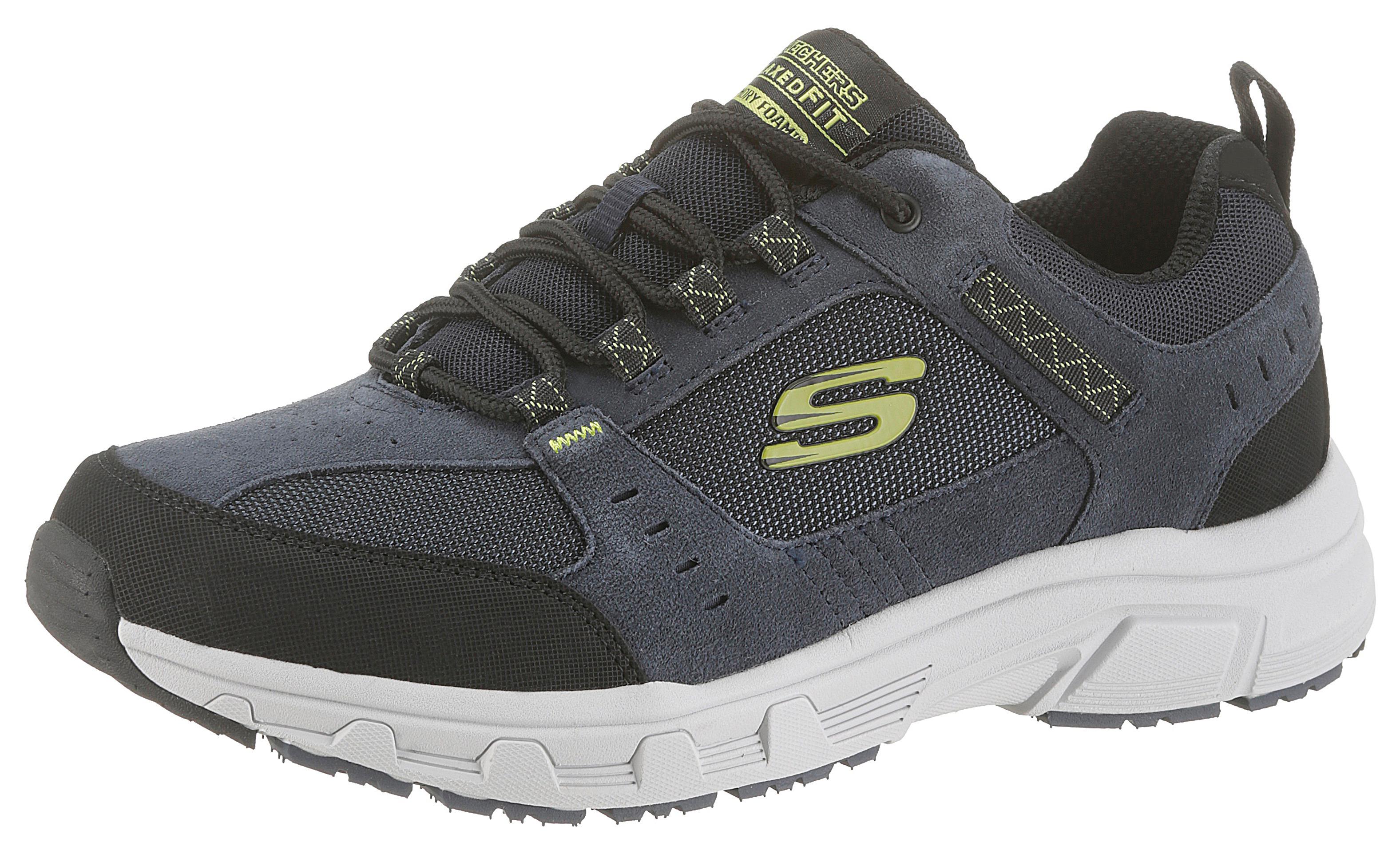 skechers Turnschuhe Herren schwarz Nylon günstig online kaufen