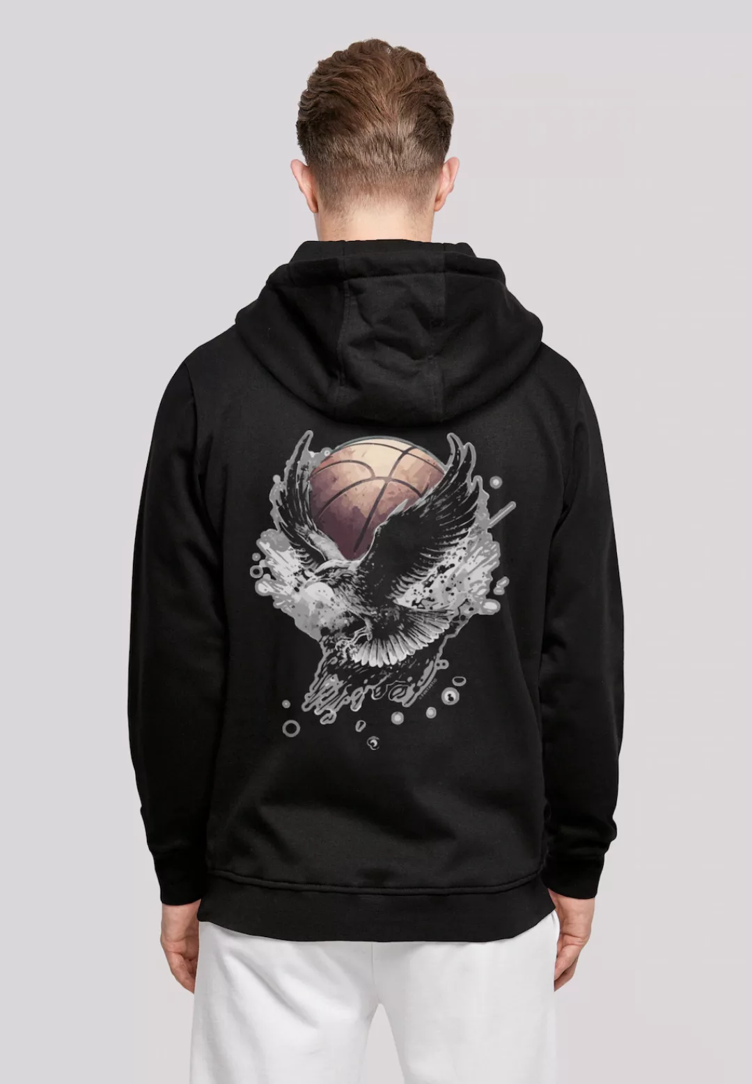 F4NT4STIC Kapuzenpullover "Basketball Adler", Print günstig online kaufen