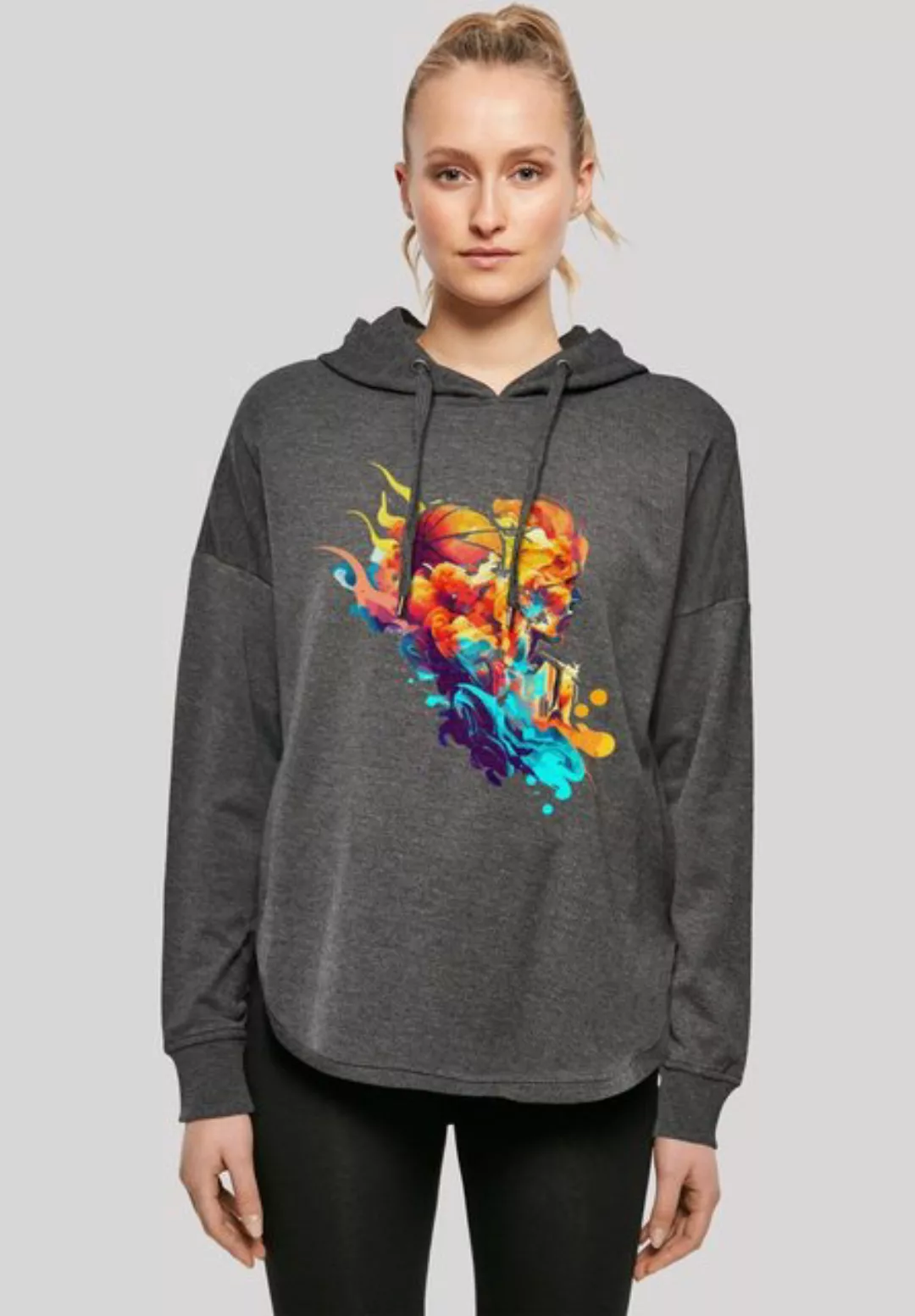 F4NT4STIC Kapuzenpullover Basketball Sport Player OVERSIZE HOODIE Print günstig online kaufen