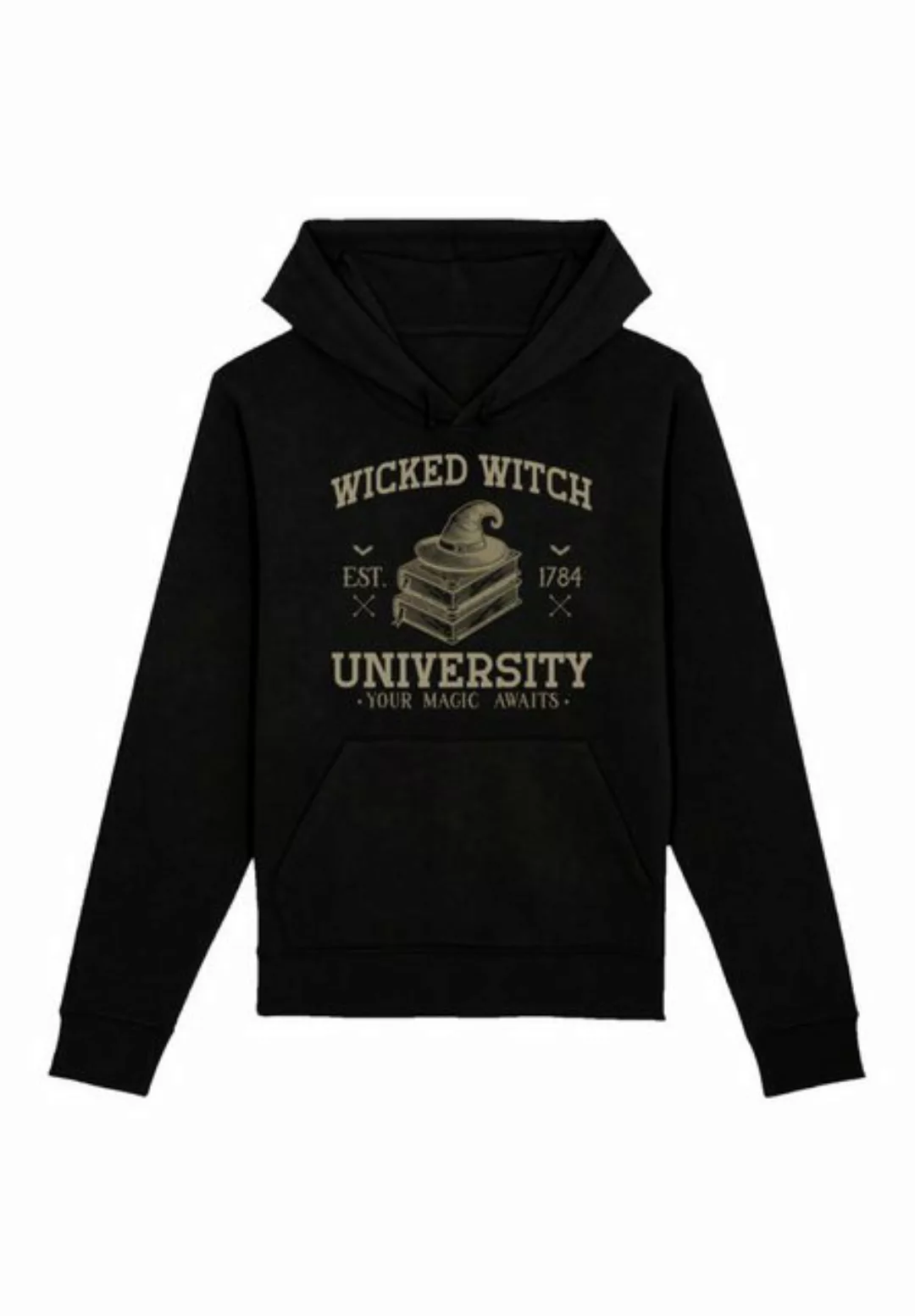 F4NT4STIC Kapuzenpullover Halloween University Wicked witch Premium Qualitä günstig online kaufen