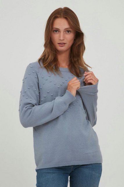 b.young Strickpullover BYNONINA DOT JUMPER - 20810226 Strickpullover mit St günstig online kaufen