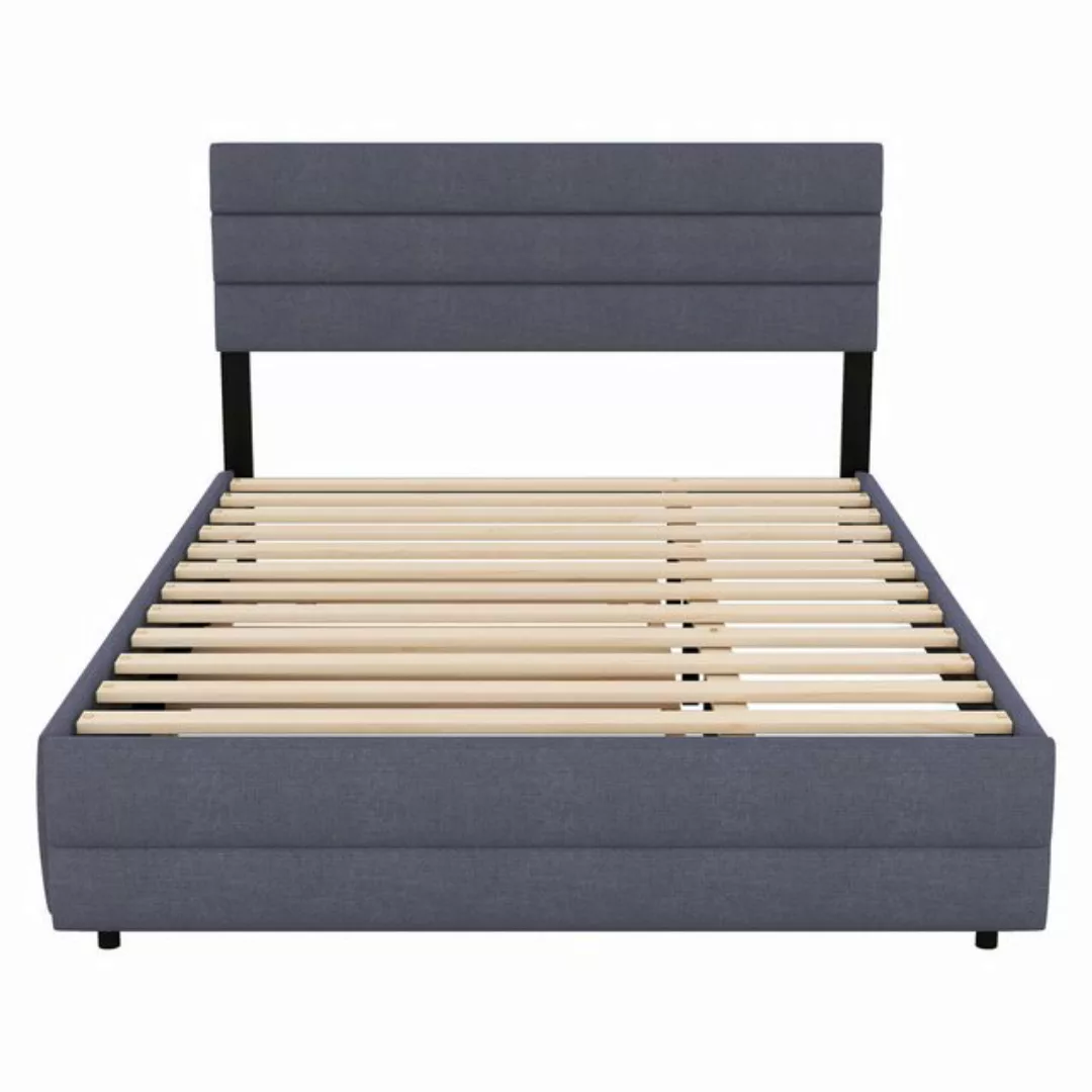 MODFU Polsterbett Funktionsbett Doppelbett Stauraumbet (mit Räummaschine fü günstig online kaufen