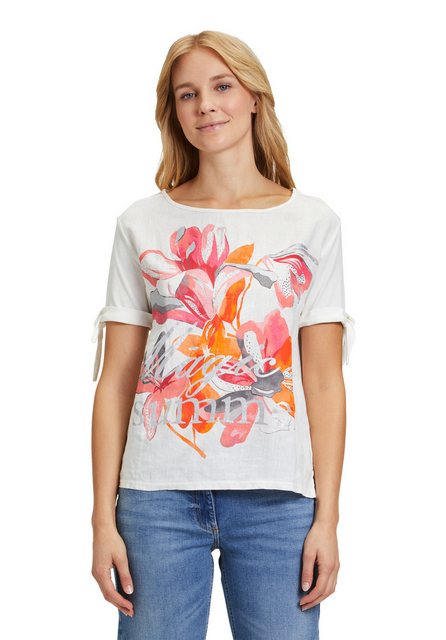 Betty Barclay Kurzarmshirt Betty Barclay Blusenshirt mit Schleifenknoten (1 günstig online kaufen