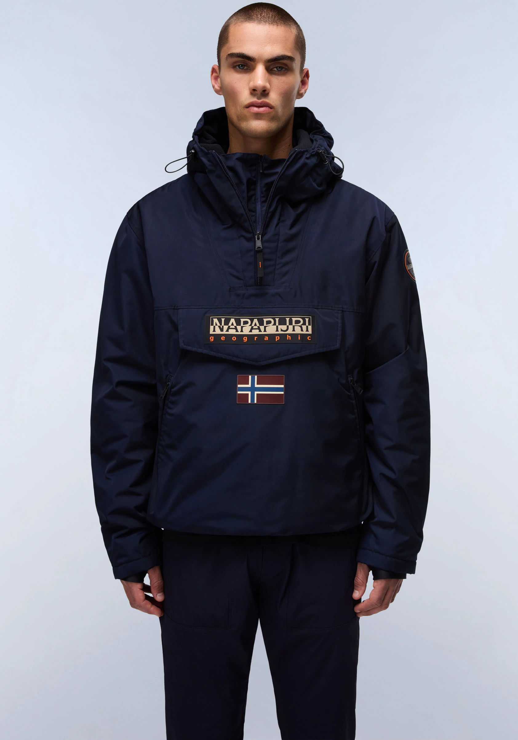 Napapijri Anorak "RAINFOREST", mit Kapuze, regular fit, mit seitlichen Reiß günstig online kaufen