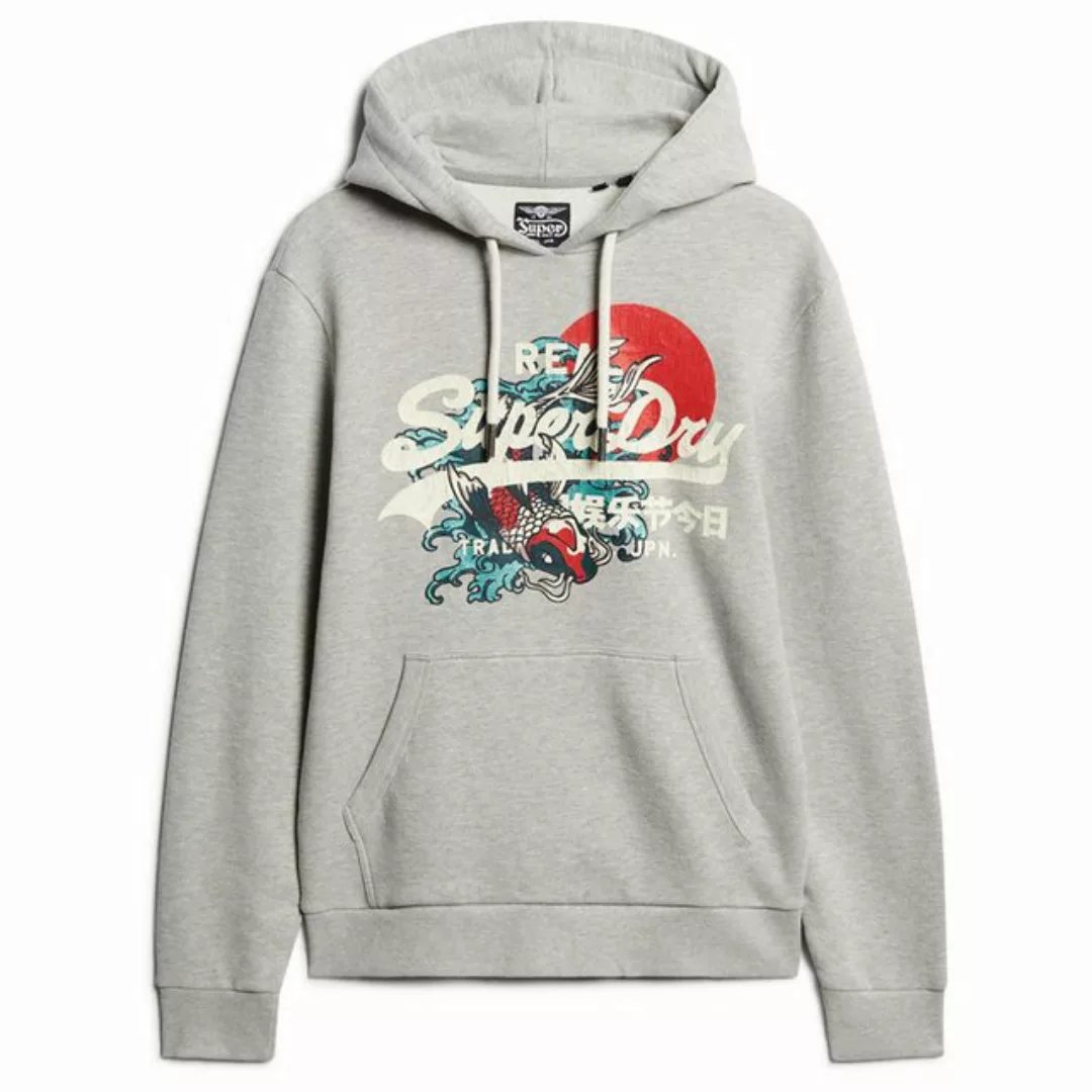 Superdry Sweatshirt Herren Hoodie - Tokyo VI Graphic Hoodie, Cracked günstig online kaufen