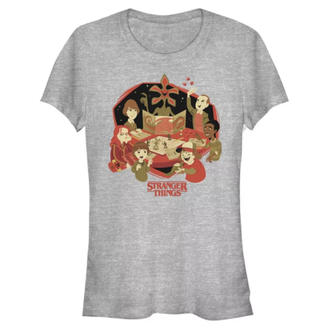Netflix - Stranger Things - Gruppe DnD Group - Frauen T-Shirt günstig online kaufen