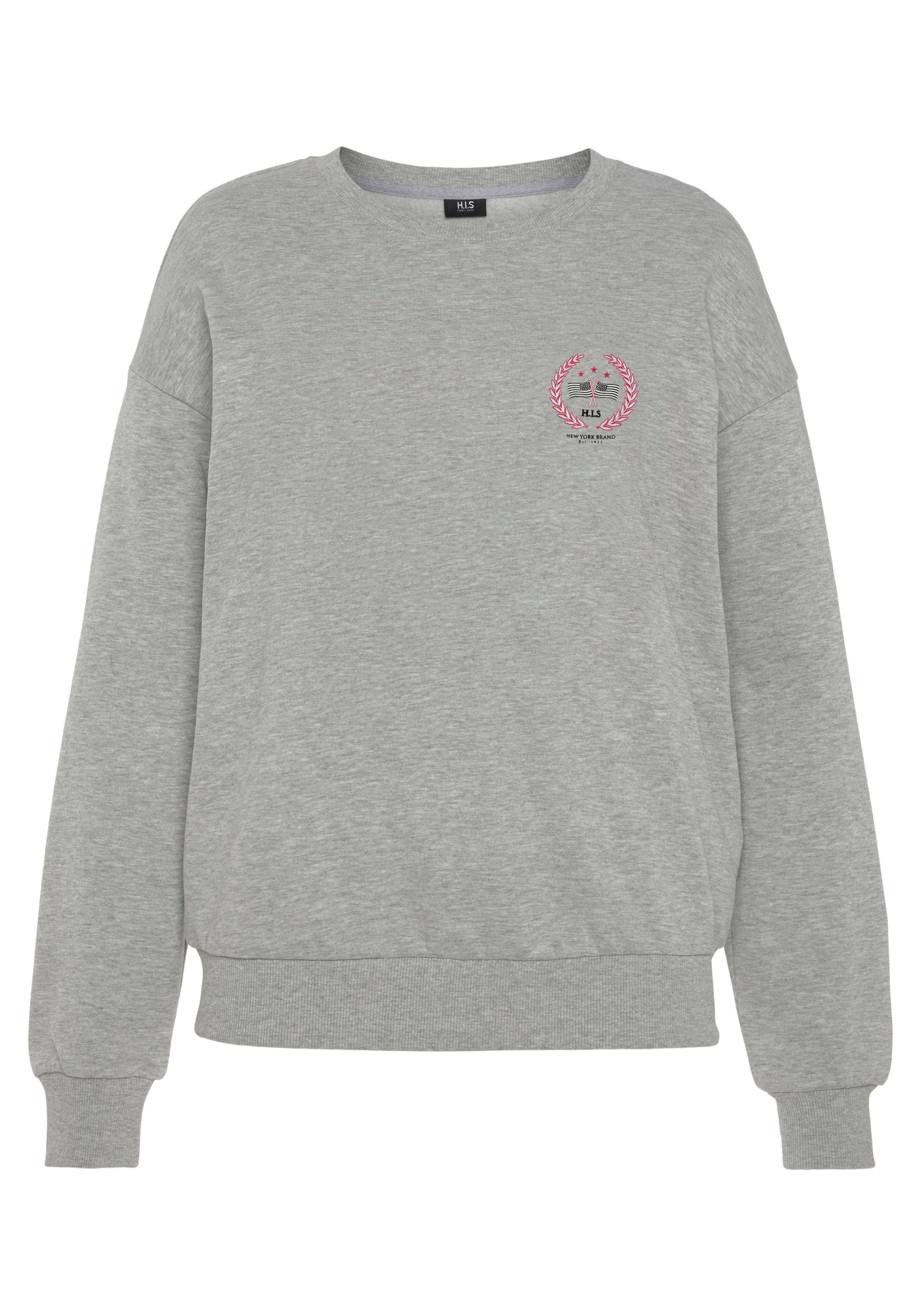 H.I.S Sweatshirt, (1 tlg.), mit trendigem Logo-Druck, Loungeanzug günstig online kaufen