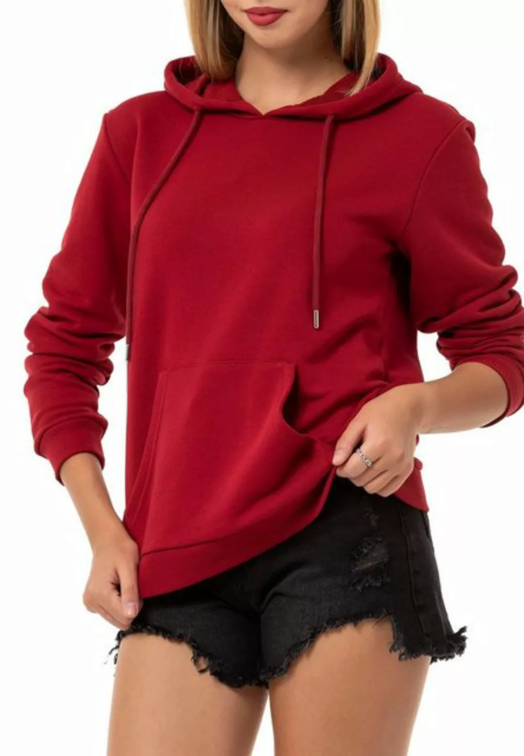 RedBridge Kapuzensweatshirt Red Bridge Damen Kapuzenpullover Hoodie Premium günstig online kaufen