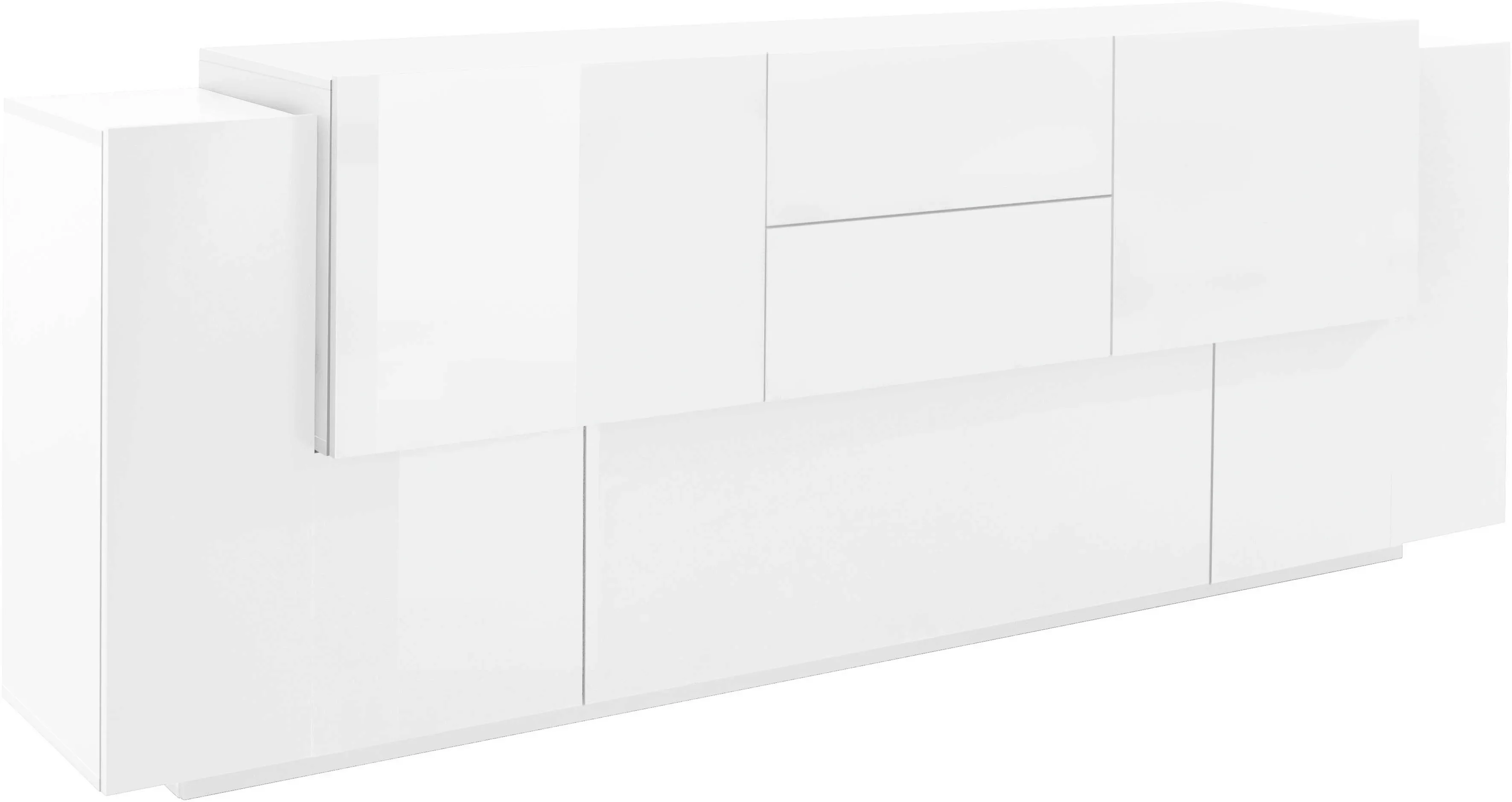 INOSIGN Sideboard "Coro, Kommode, Schrank, Kredenz, grifflos mit Einlegeböd günstig online kaufen