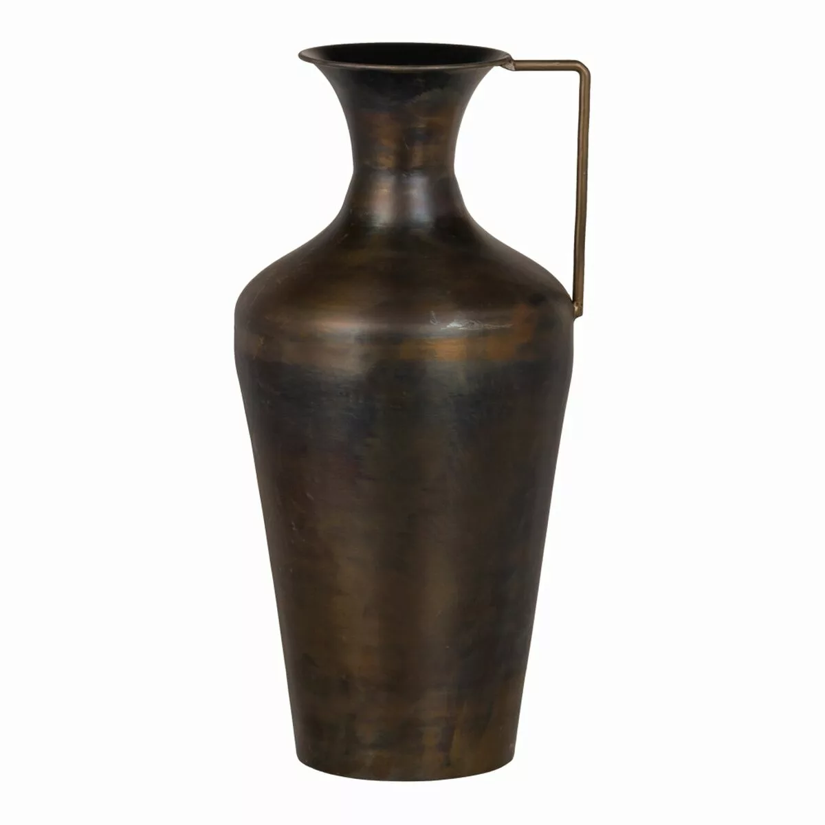 Vase 24 X 24 X 50 Cm Gold Metall günstig online kaufen