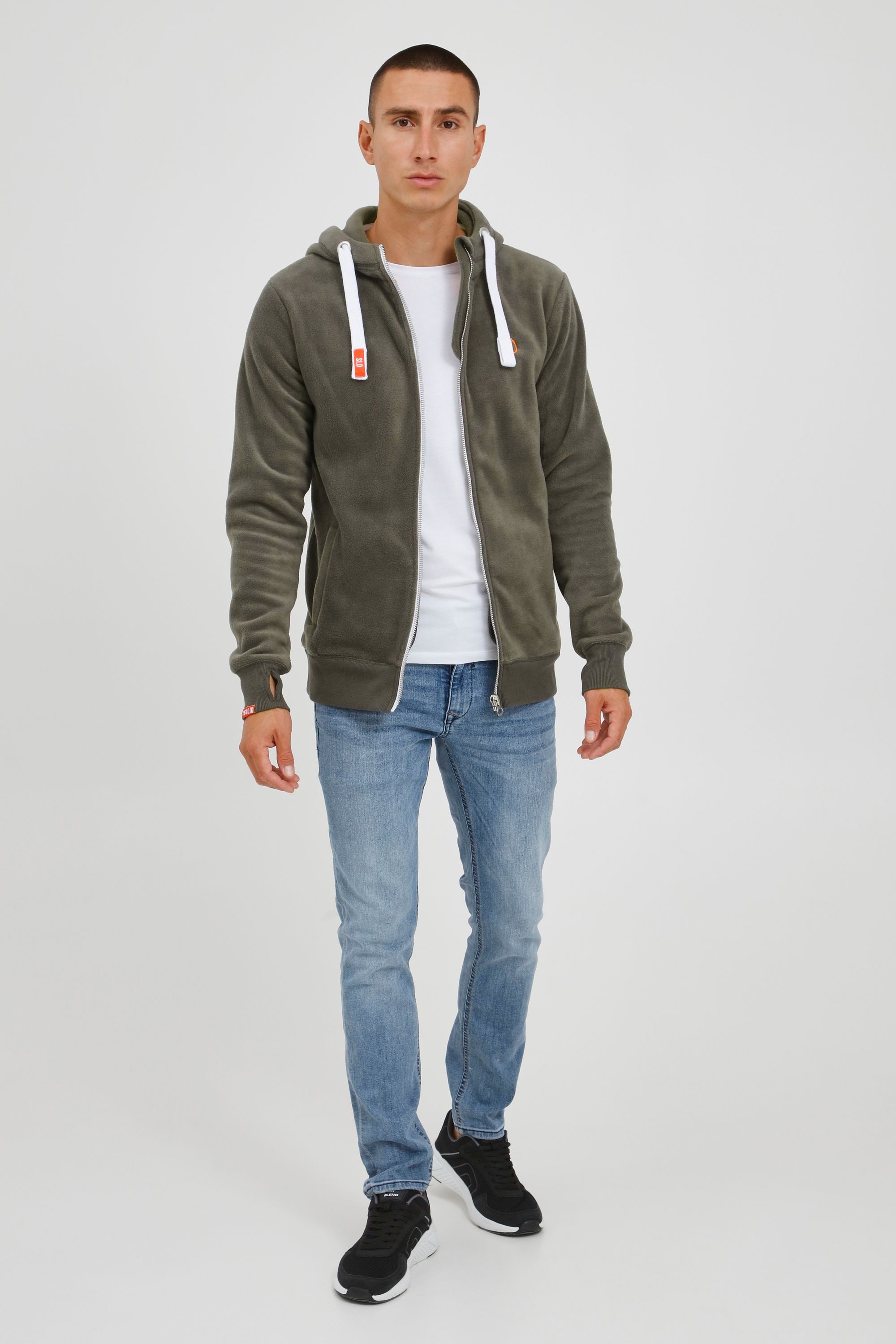 !Solid Fleecejacke SDLoki Sweatshirtjacke mit hochabschließendem günstig online kaufen