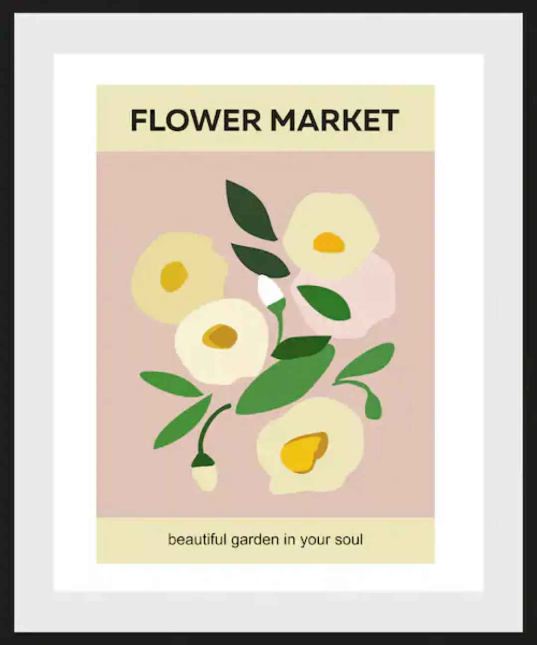 queence Bild "Flower Market", Blumen, (1 St.) günstig online kaufen