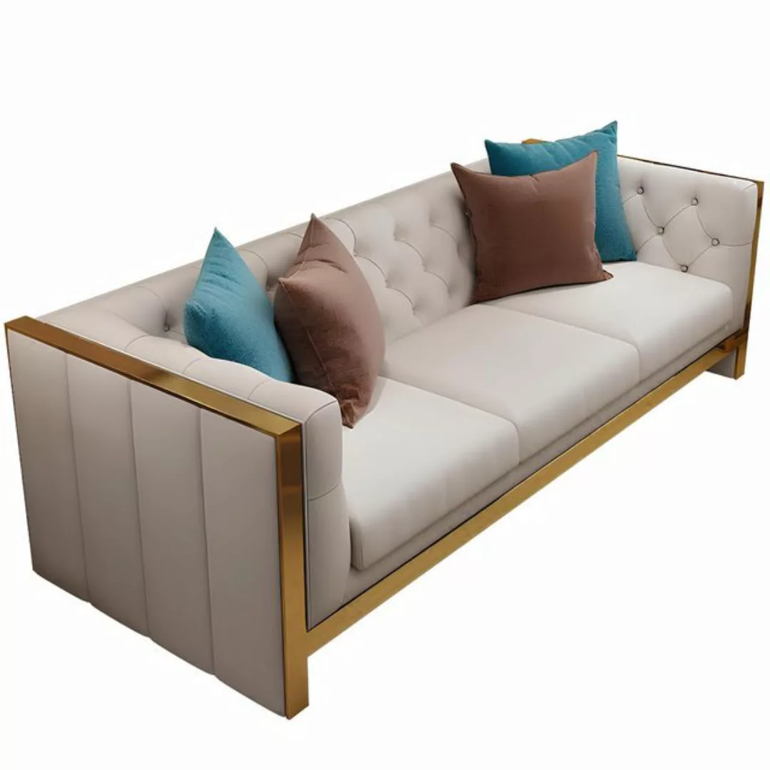 Xlmoebel Sofa Hochwertiges Designer-Sofa für drei Personen Polstermöbel Set günstig online kaufen