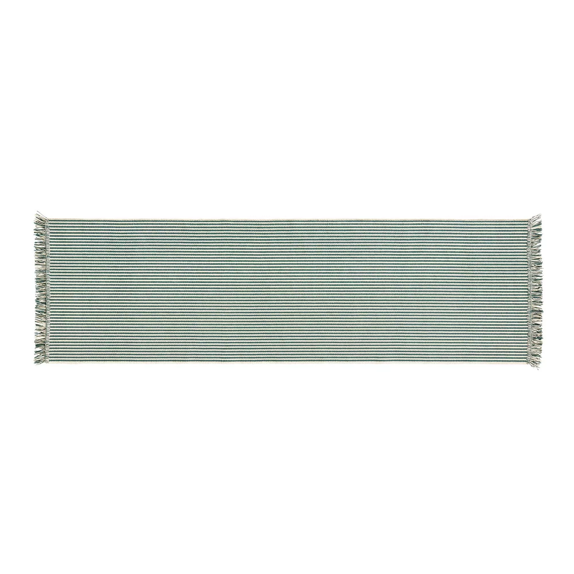 HAY - Stripes and Stripes Teppich/Läufer 200x60cm - gurkengrün/LxB 200x60cm günstig online kaufen