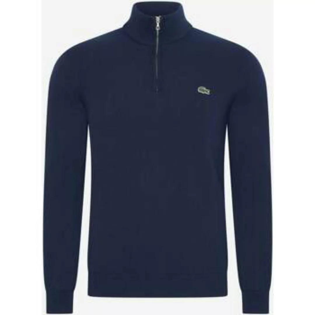 Lacoste  Pullover Pullover mit Reißverschluss – Marineblau günstig online kaufen