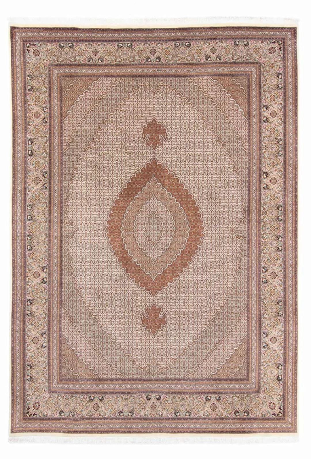 morgenland Orientteppich »Perser - Täbriz - 363 x 250 cm - hellbraun«, rech günstig online kaufen