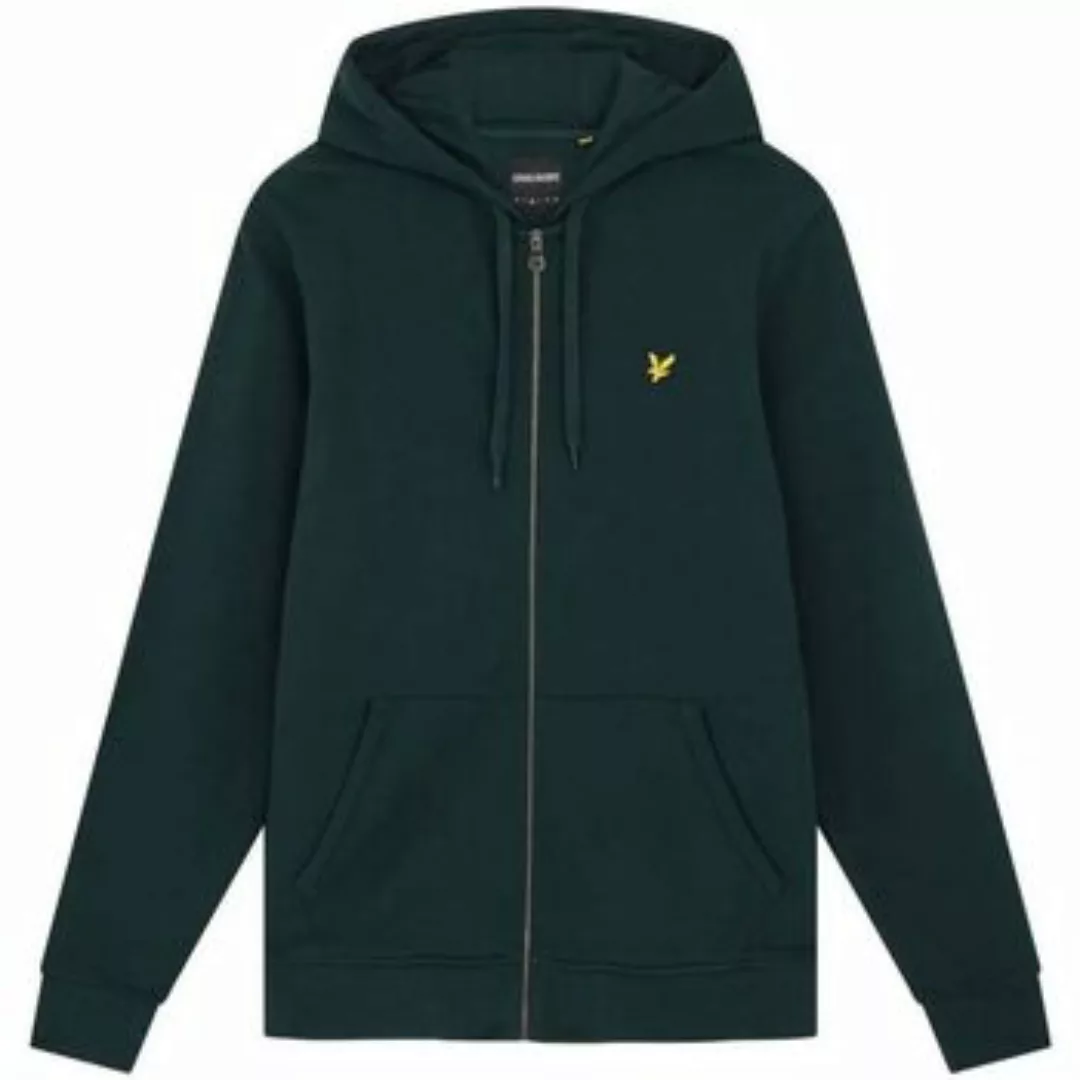 Lyle & Scott  Sweatshirt ML420VOG ZIP THTOUGHT-W486 DARK GREEN günstig online kaufen