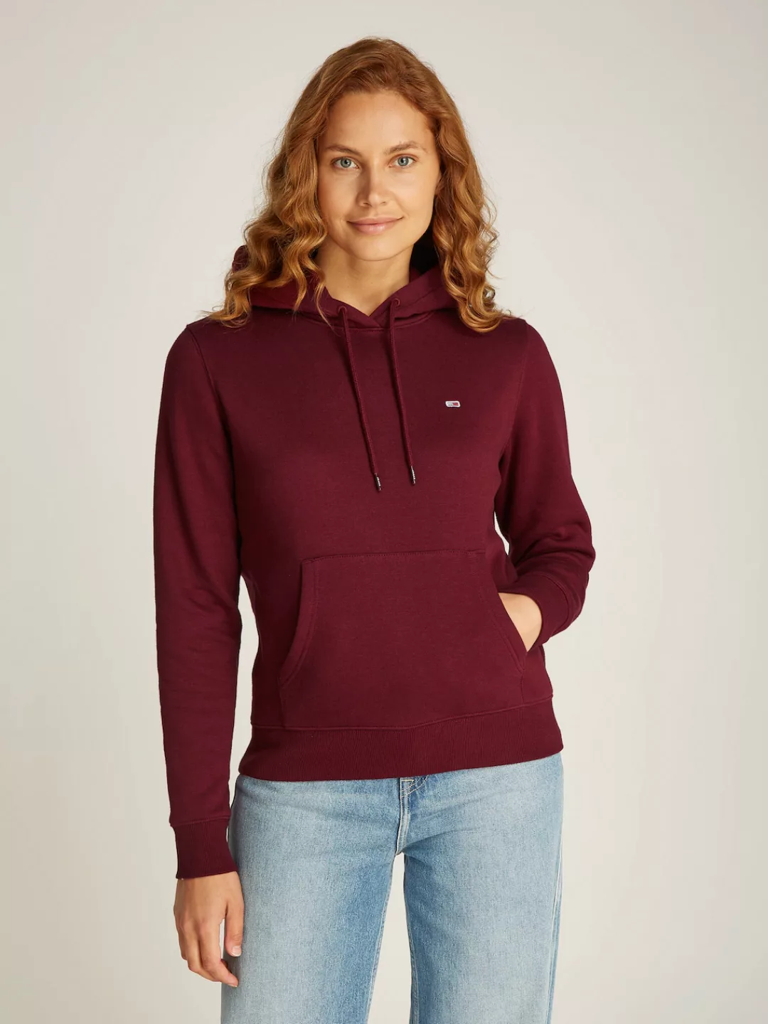 Tommy Jeans Kapuzensweatshirt "TJW REG S FLAG HOODIE", mit Logo-Flag günstig online kaufen