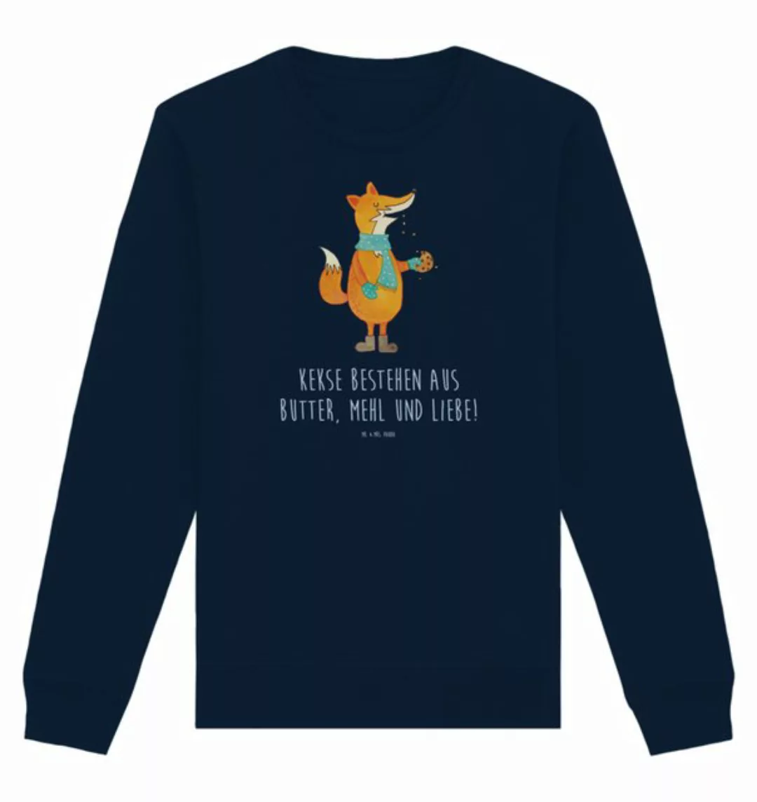 Mr. & Mrs. Panda Longpullover Fuchs Keks Größe S - French Navy - Geschenk, günstig online kaufen