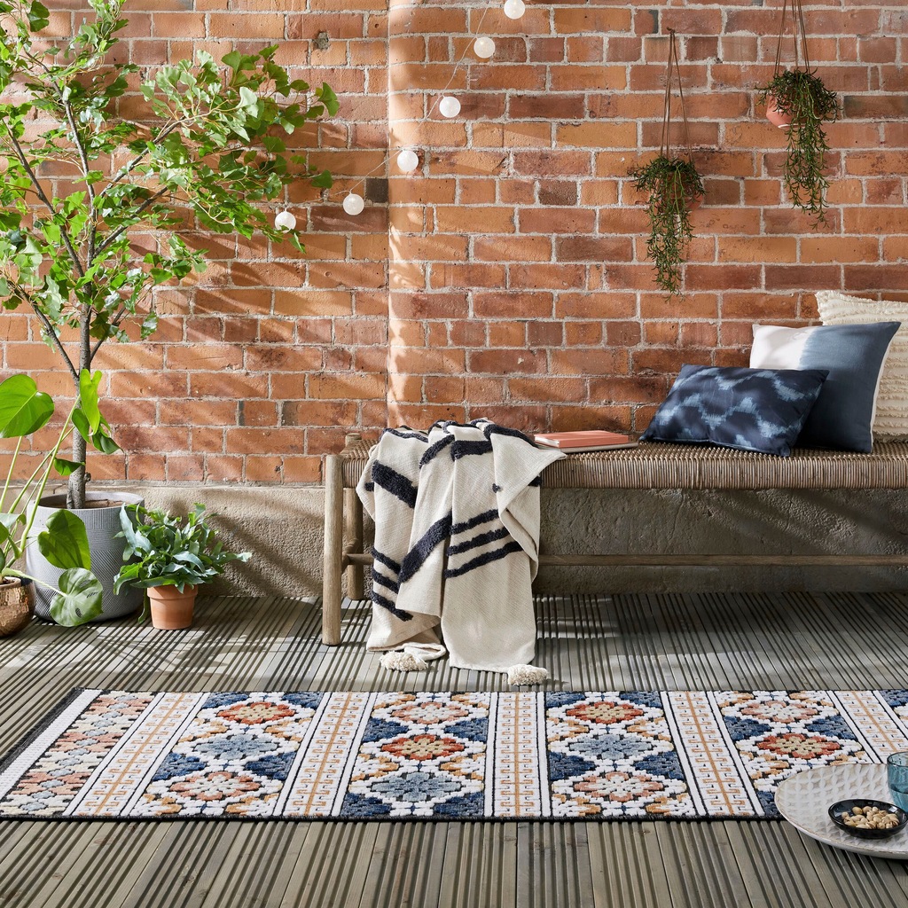 FLAIR RUGS Teppich, rechteckig, Outdoor geeignet, Hoch-Tief Effekt günstig online kaufen