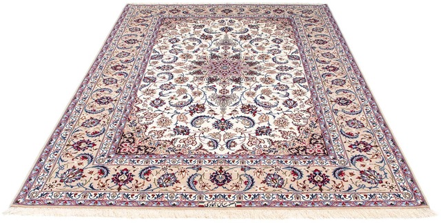 morgenland Orientteppich »Perser - Isfahan - Premium - 243 x 162 cm - beige günstig online kaufen