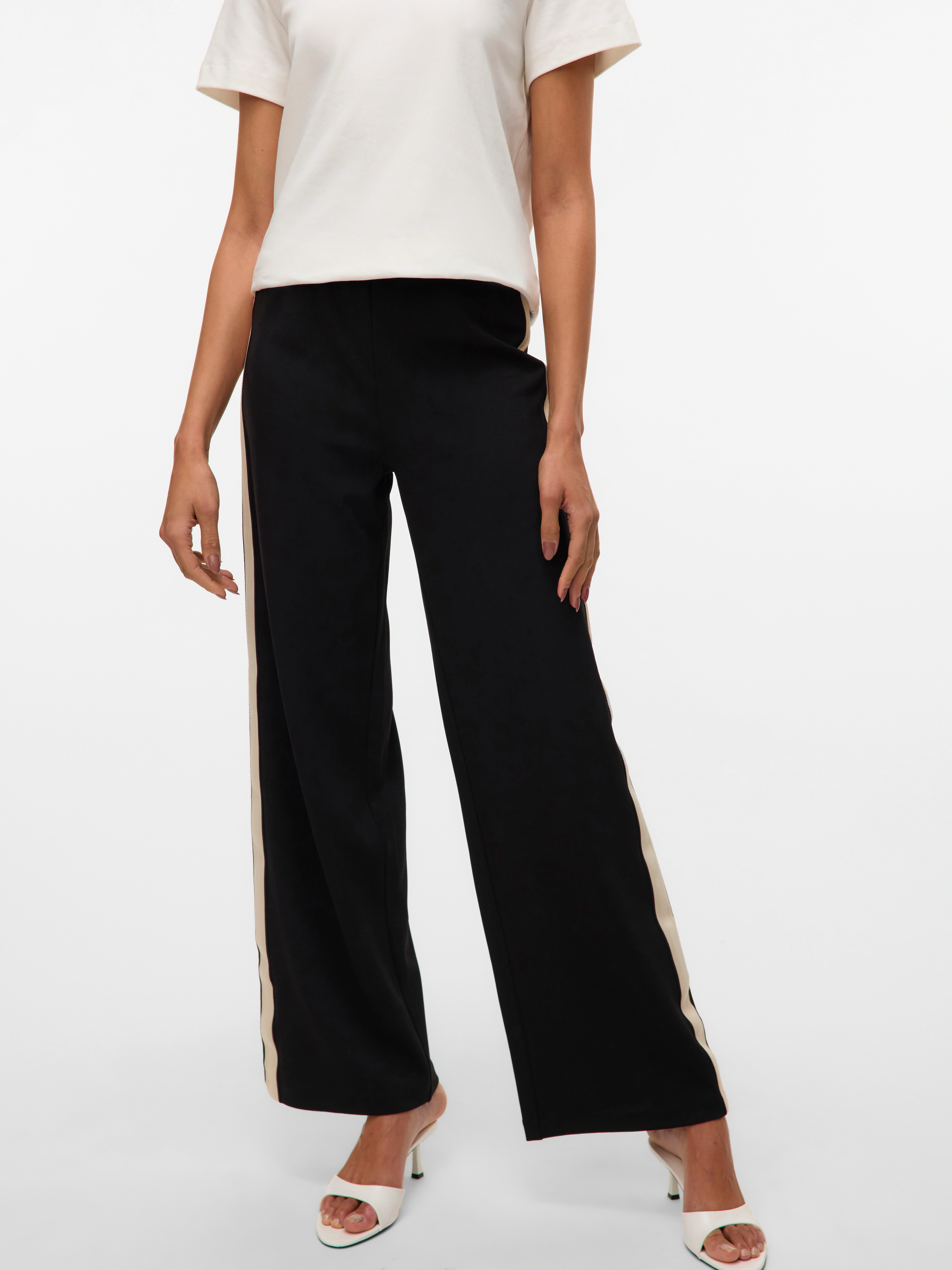Vero Moda Anzughose "VMBERLIN MW WIDE PANEL PANT NOOS" günstig online kaufen
