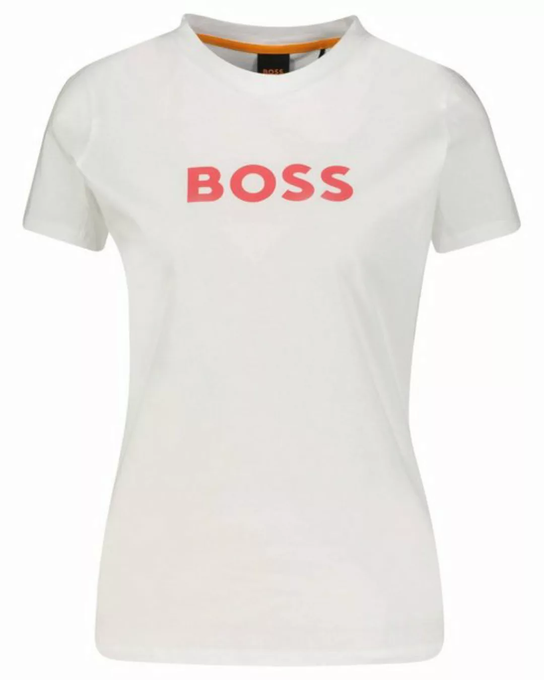 BOSS ORANGE T-Shirt "C Elogo Premium Damenmode", mit kontrastfarbenem BOSS- günstig online kaufen