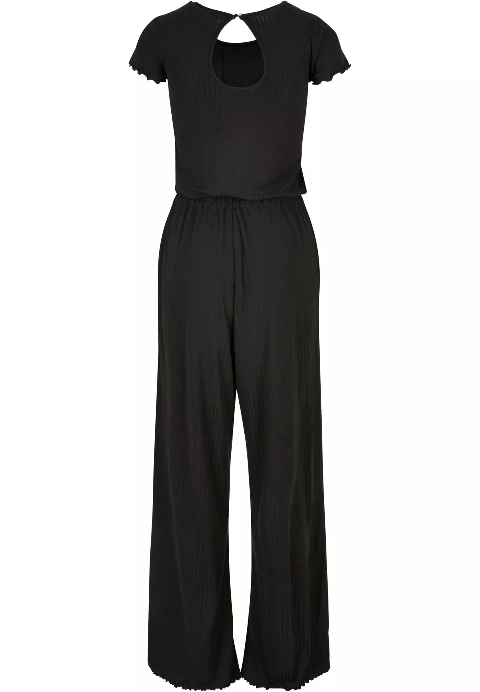 URBAN CLASSICS Jumpsuit "Urban Classics Damen Ladies Rib Wid Leg Jumpsuit", günstig online kaufen