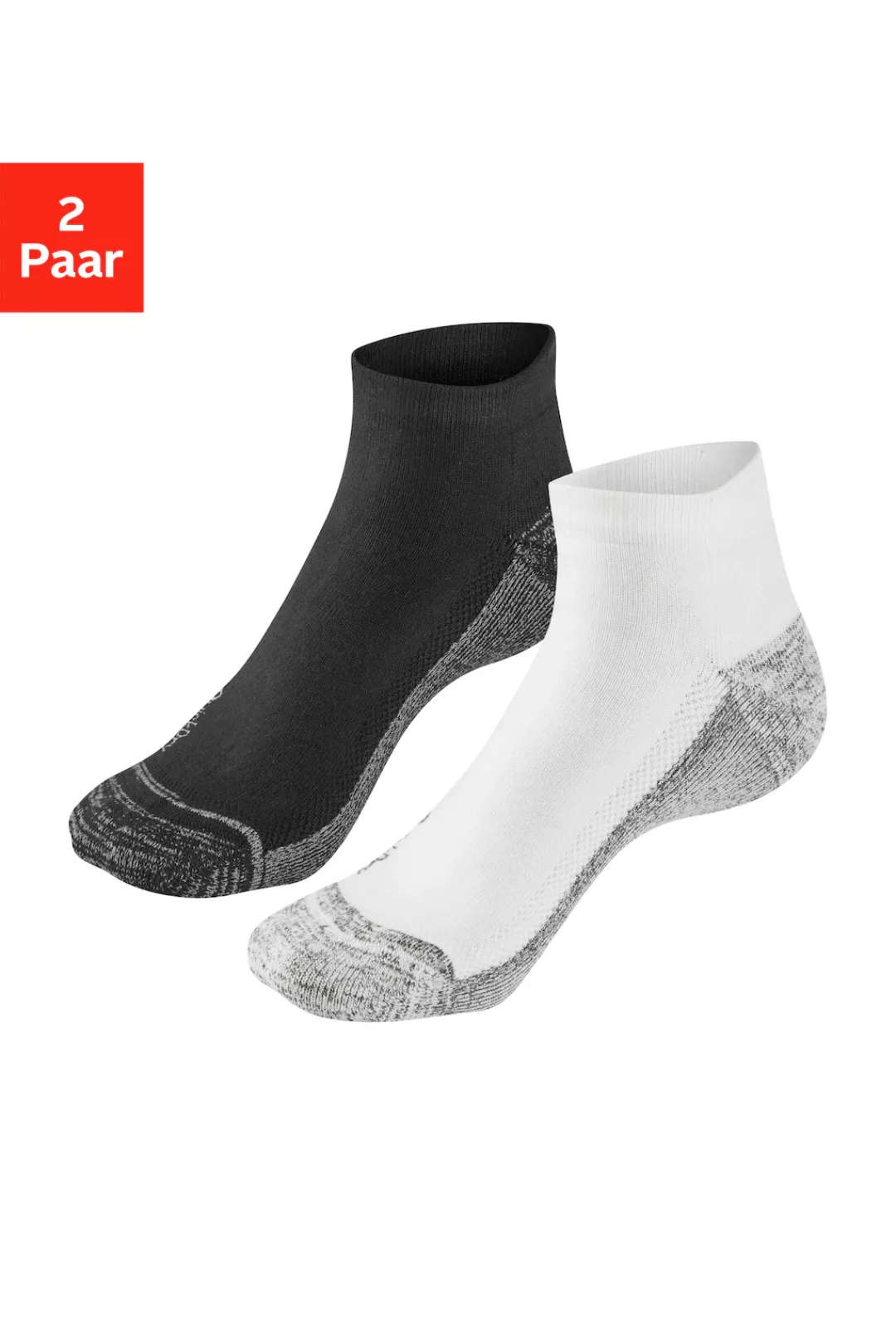 H.I.S Kurzsocken, (Packung, 2 Paar), Gepolsterte Golfsocken schnelltrocknen günstig online kaufen