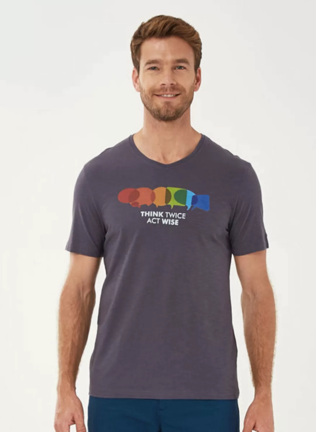 T-shirt Aus Bio-baumwolle Mit Print günstig online kaufen