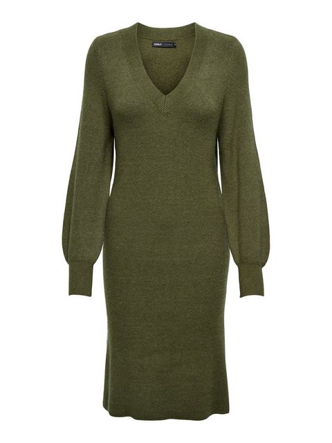 ONLY Strickkleid ONLKATIA LS V-NECK DRESS NCA KNT günstig online kaufen